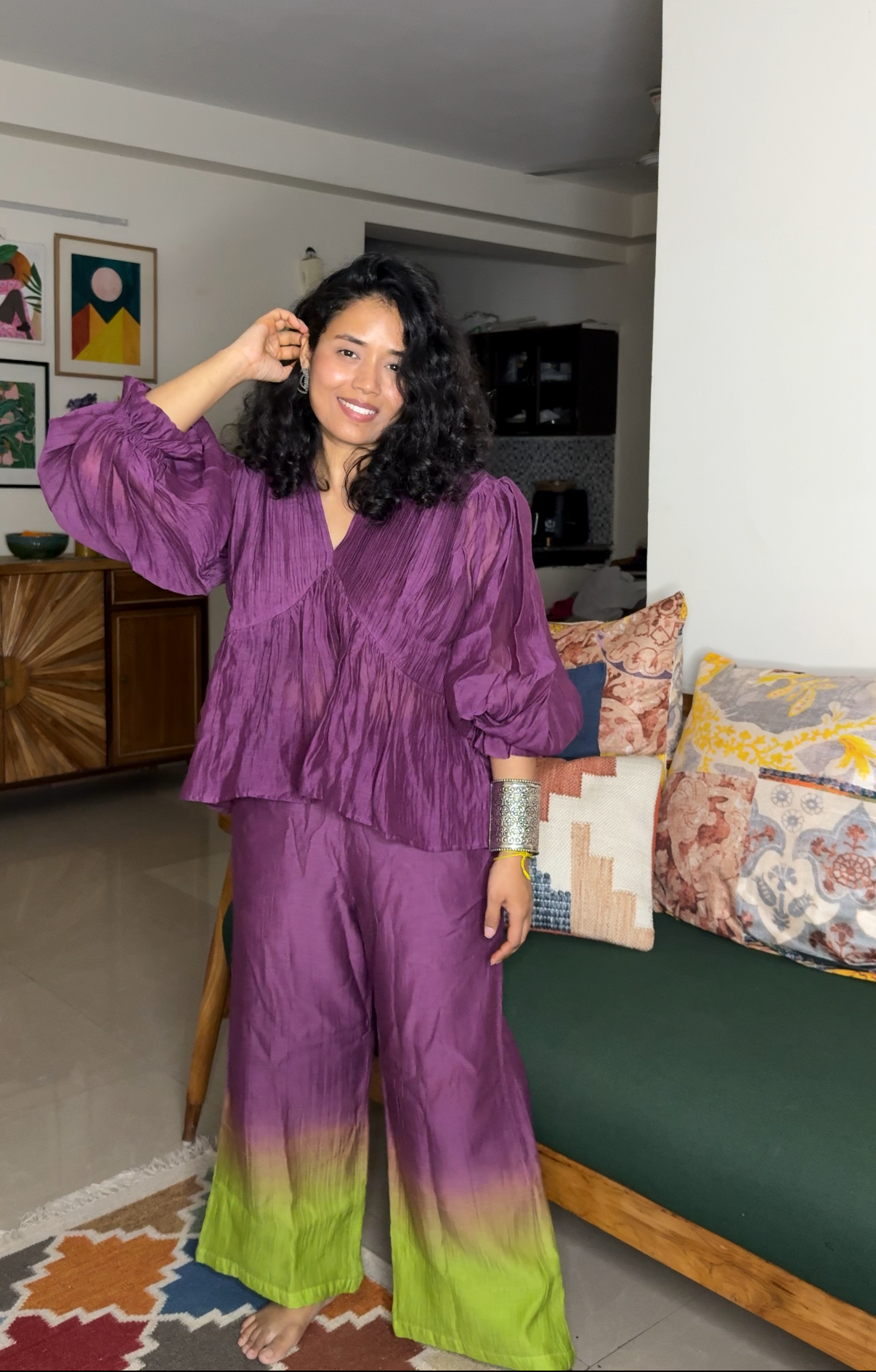 Amethyst Bohemian Co-ord Set