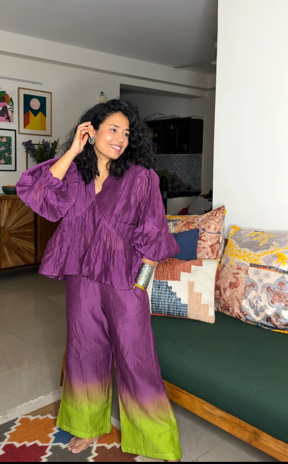 Amethyst Bohemian Co-ord Set