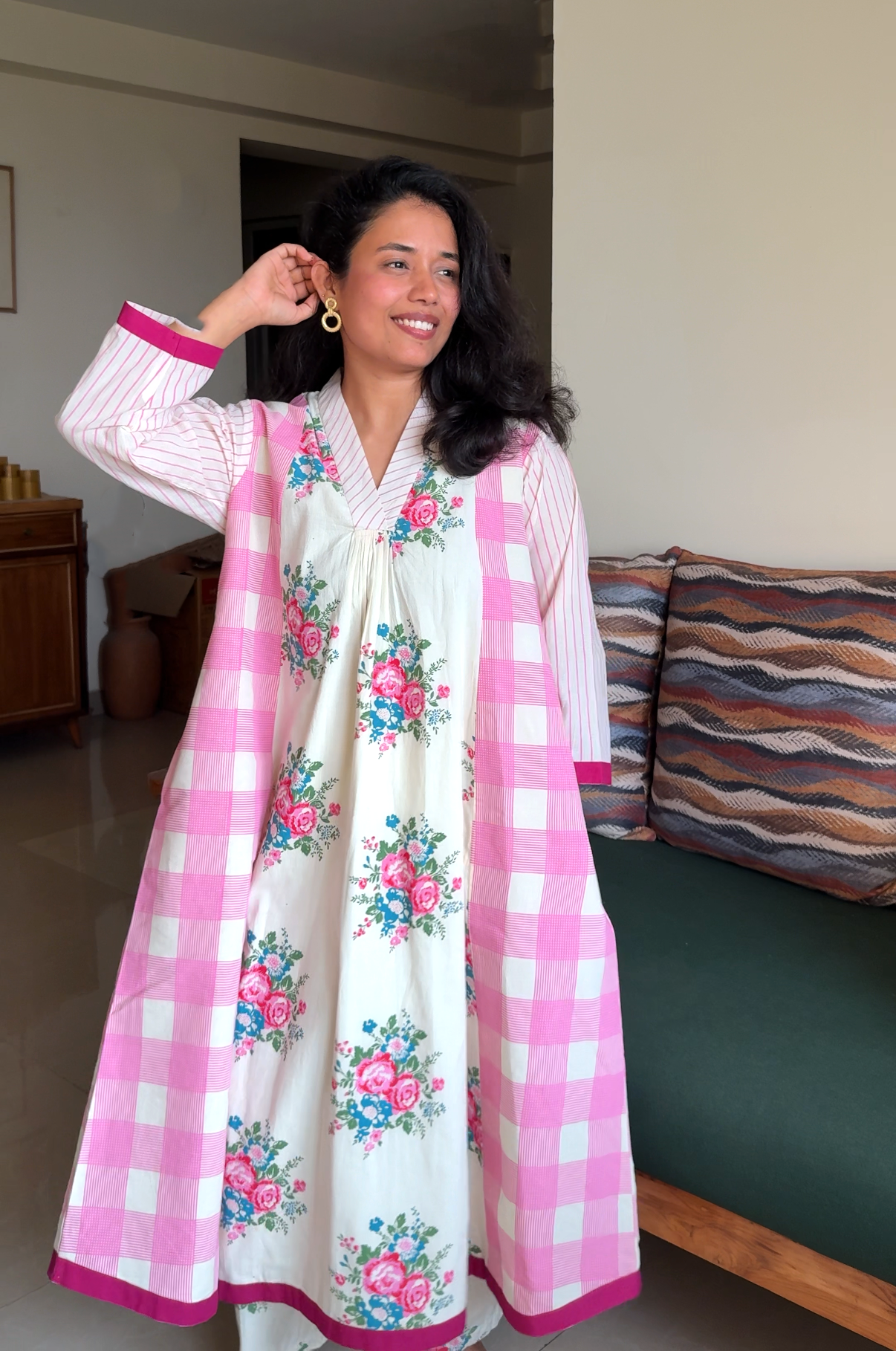 Heritage Check Co-ord Set