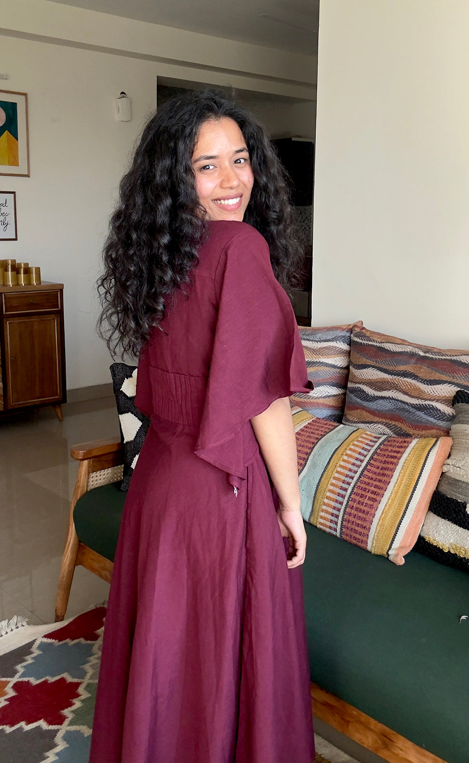 Sangria Skies Holiday Dress
