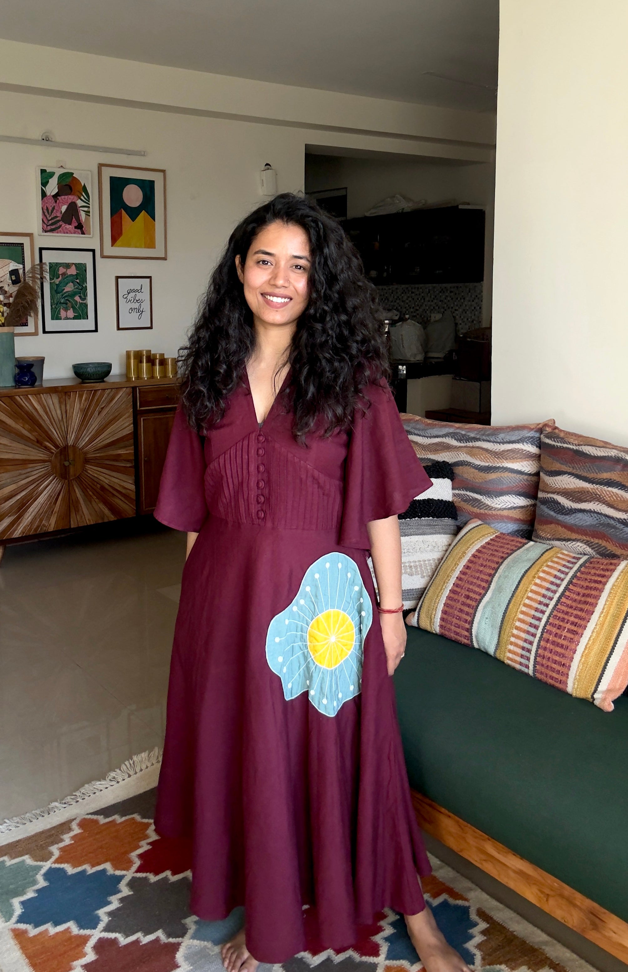 Sangria Skies Holiday Dress