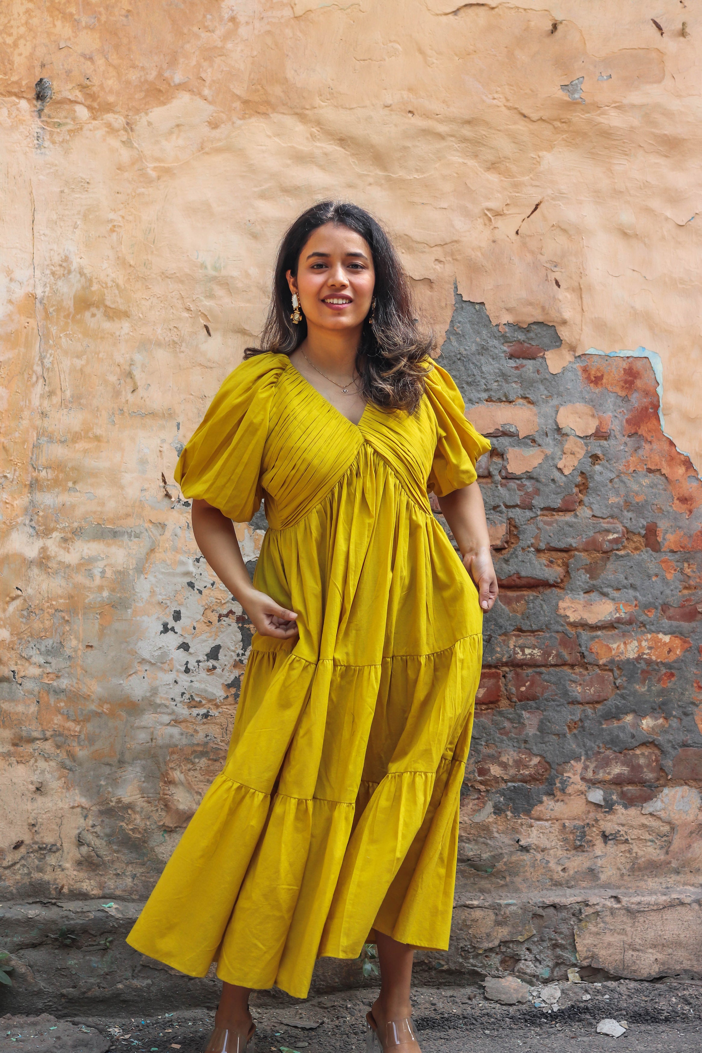 Yellow Bird Dress