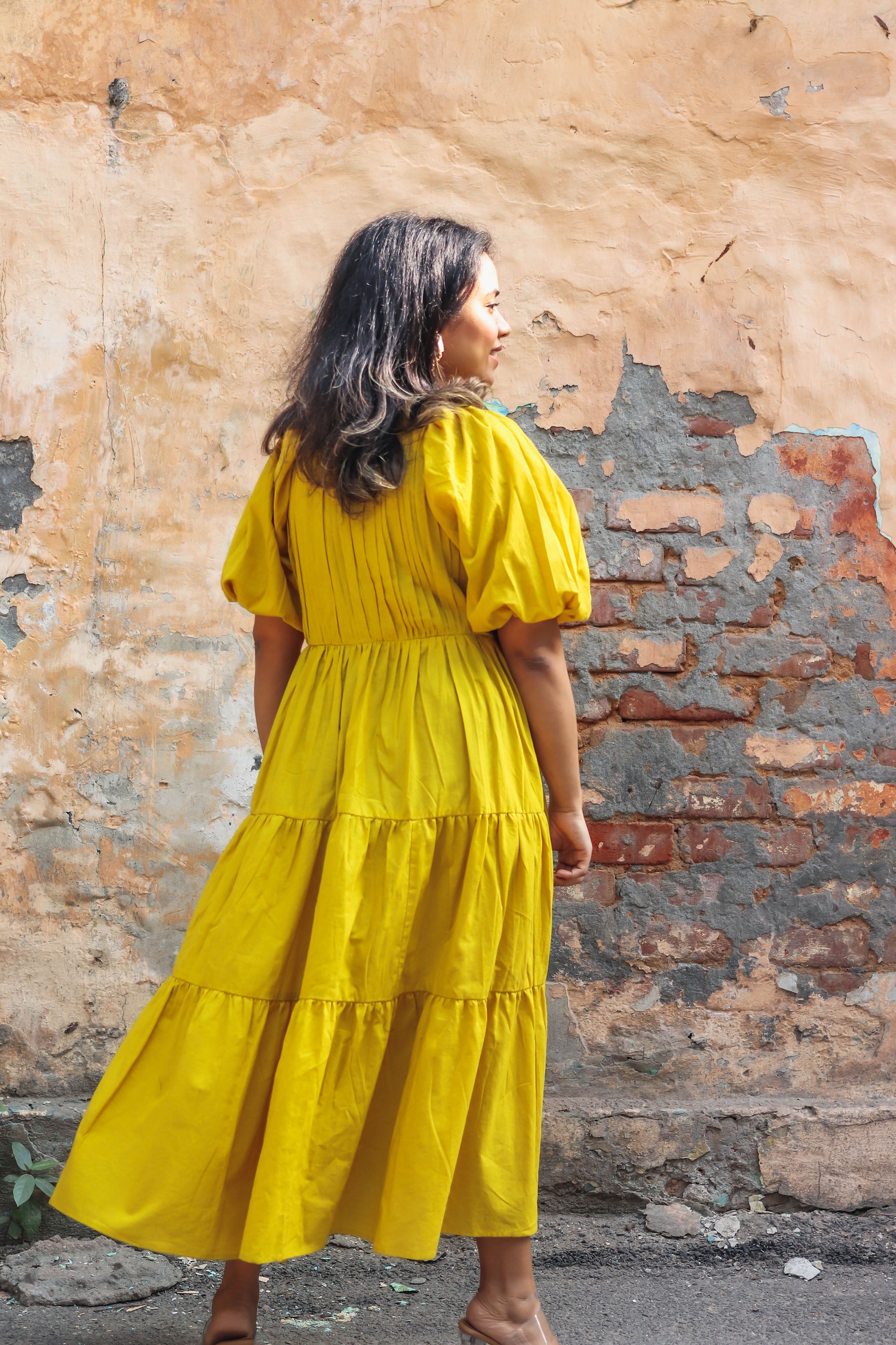 Yellow Bird Dress