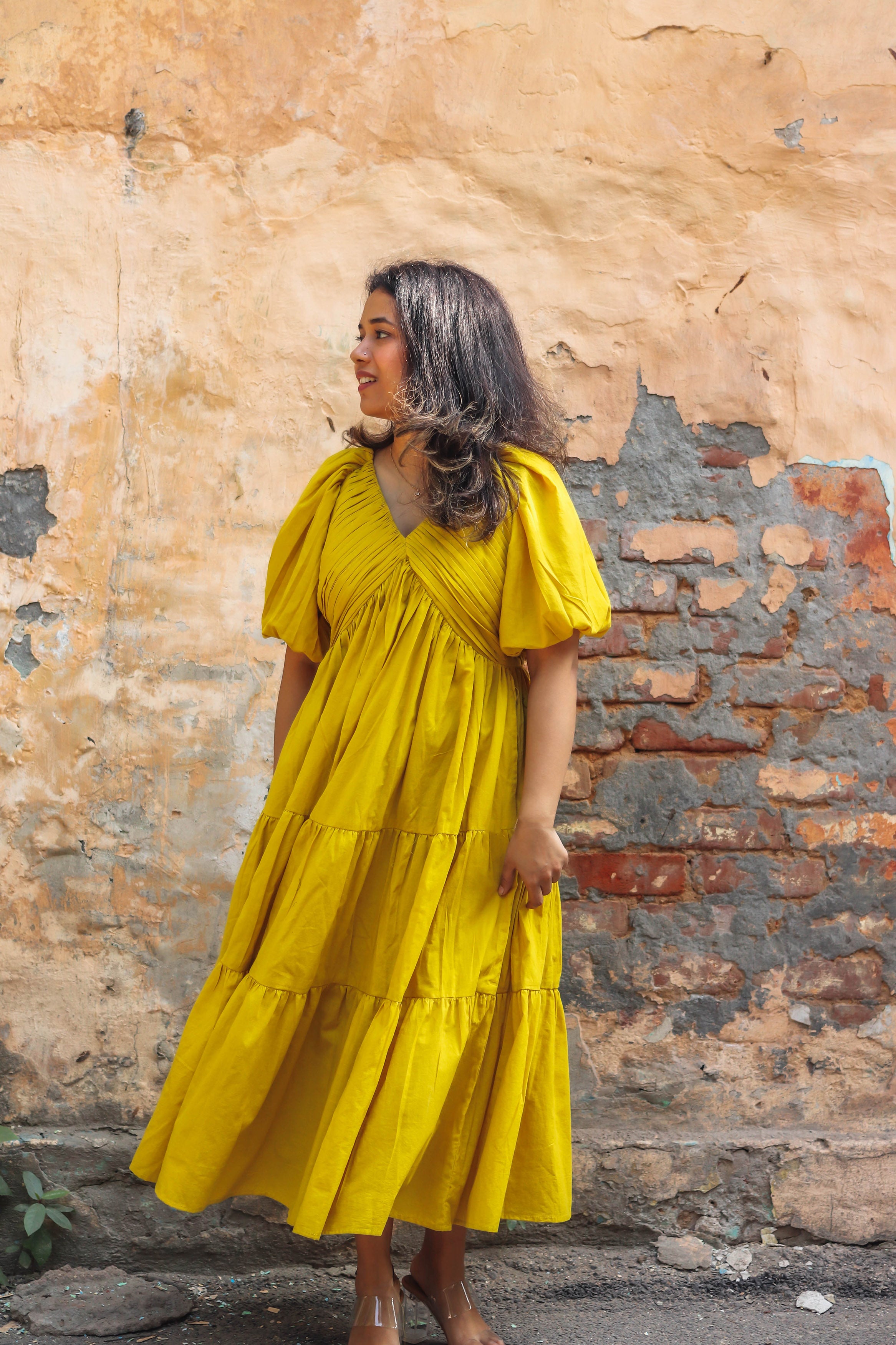 Yellow Bird Dress