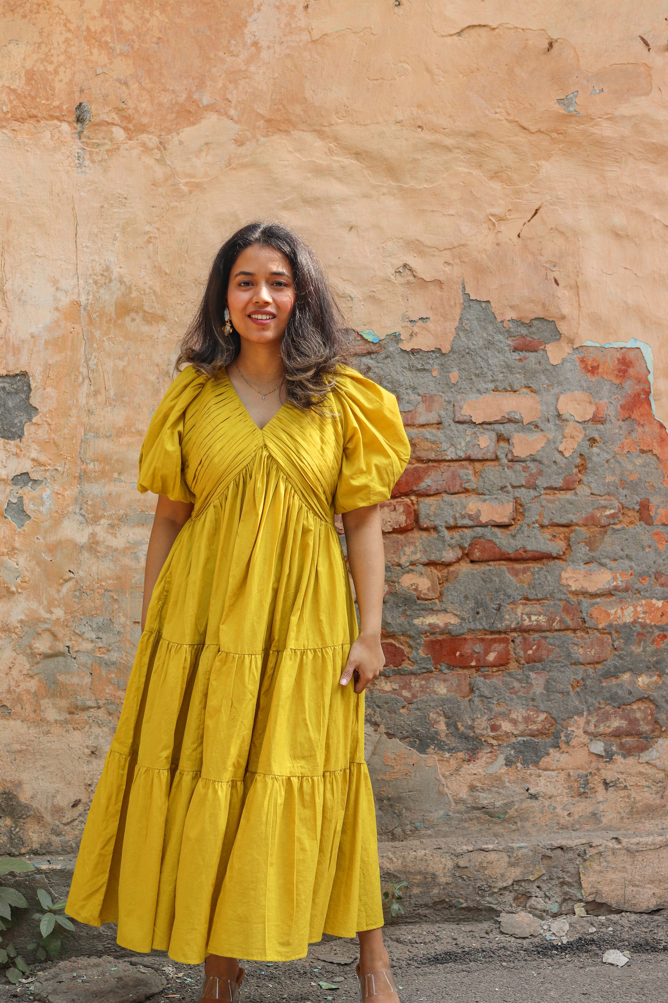 Yellow Bird Dress