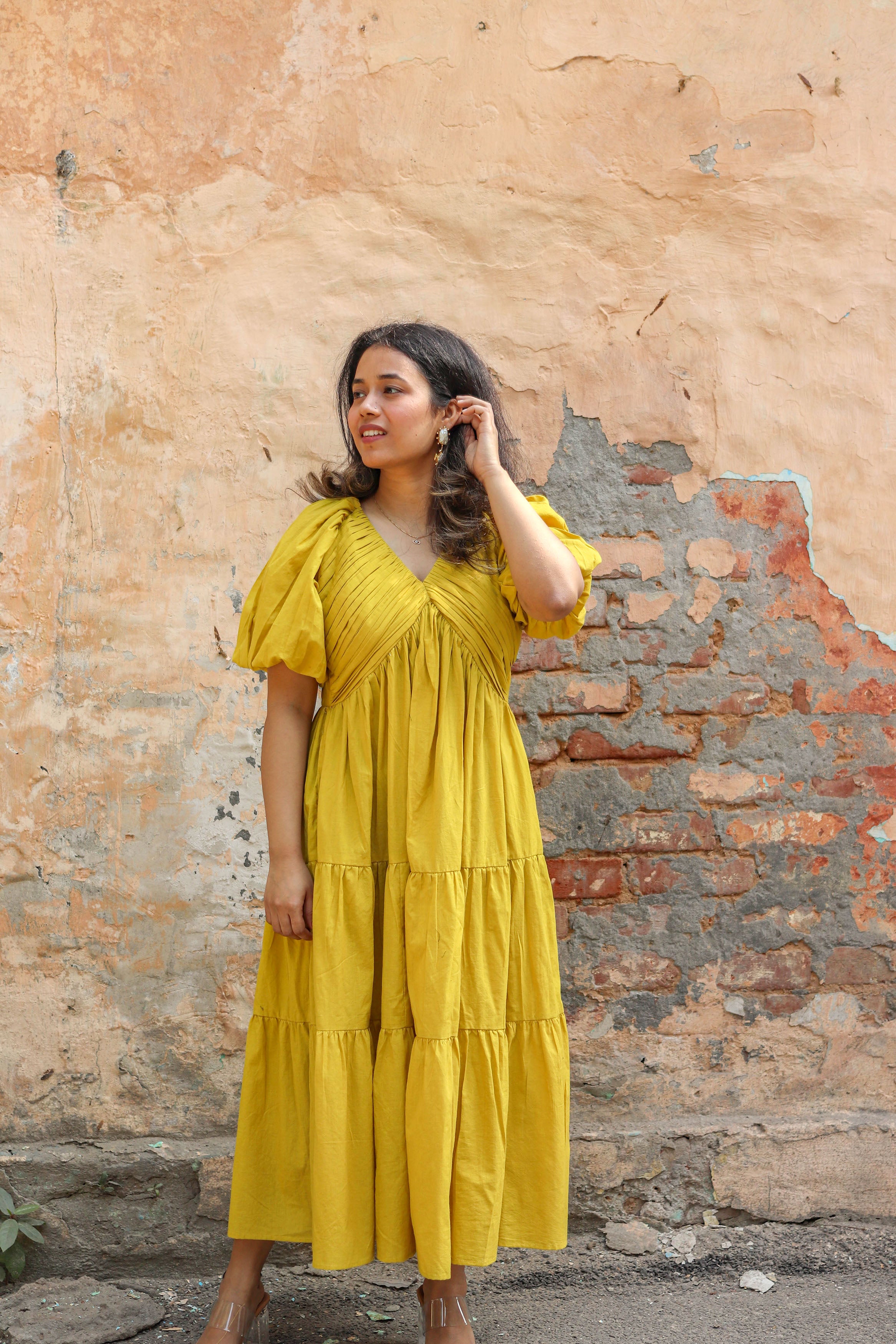 Yellow Bird Dress