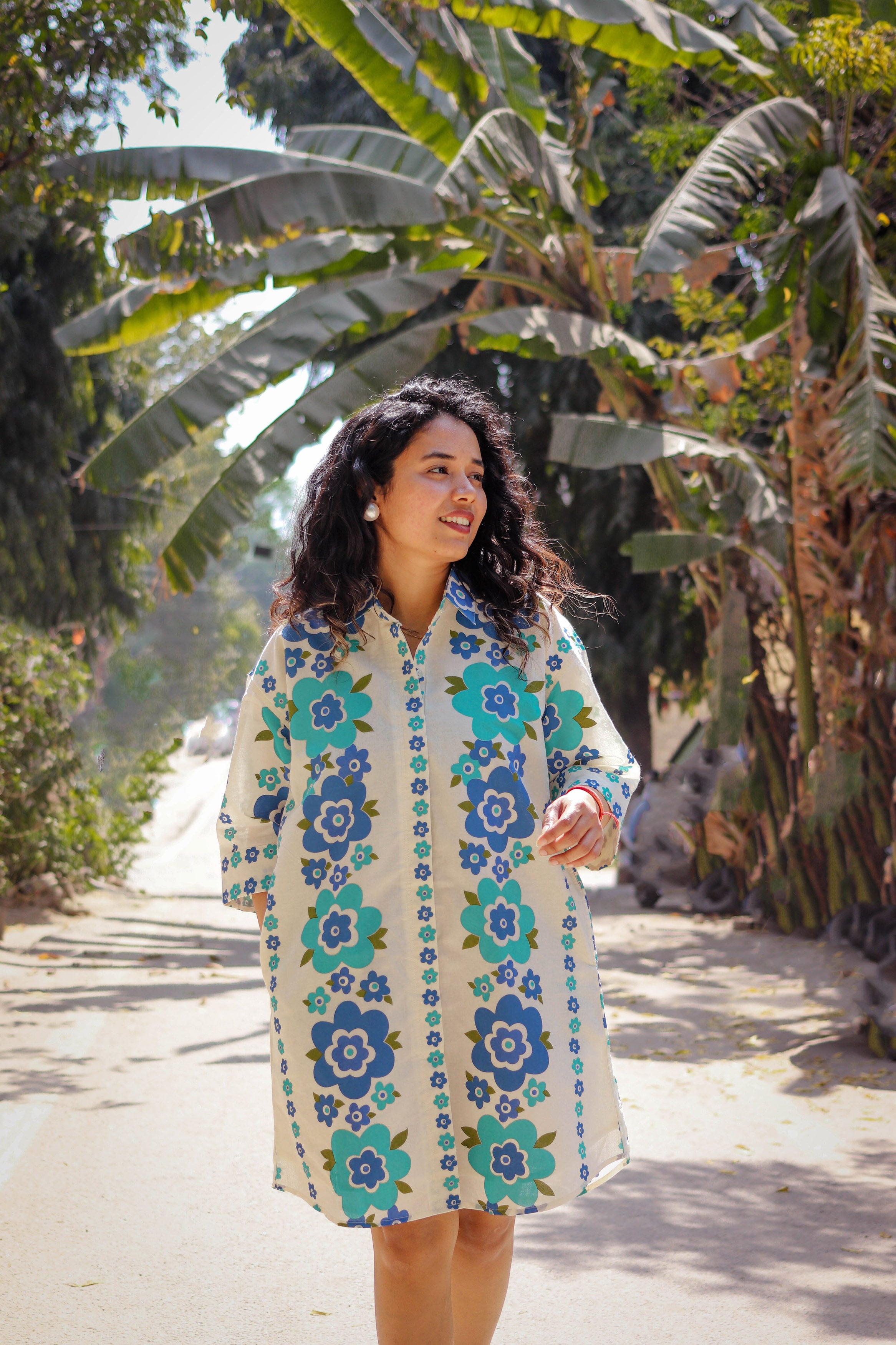 Hawaiian Ocean Seaside Dress