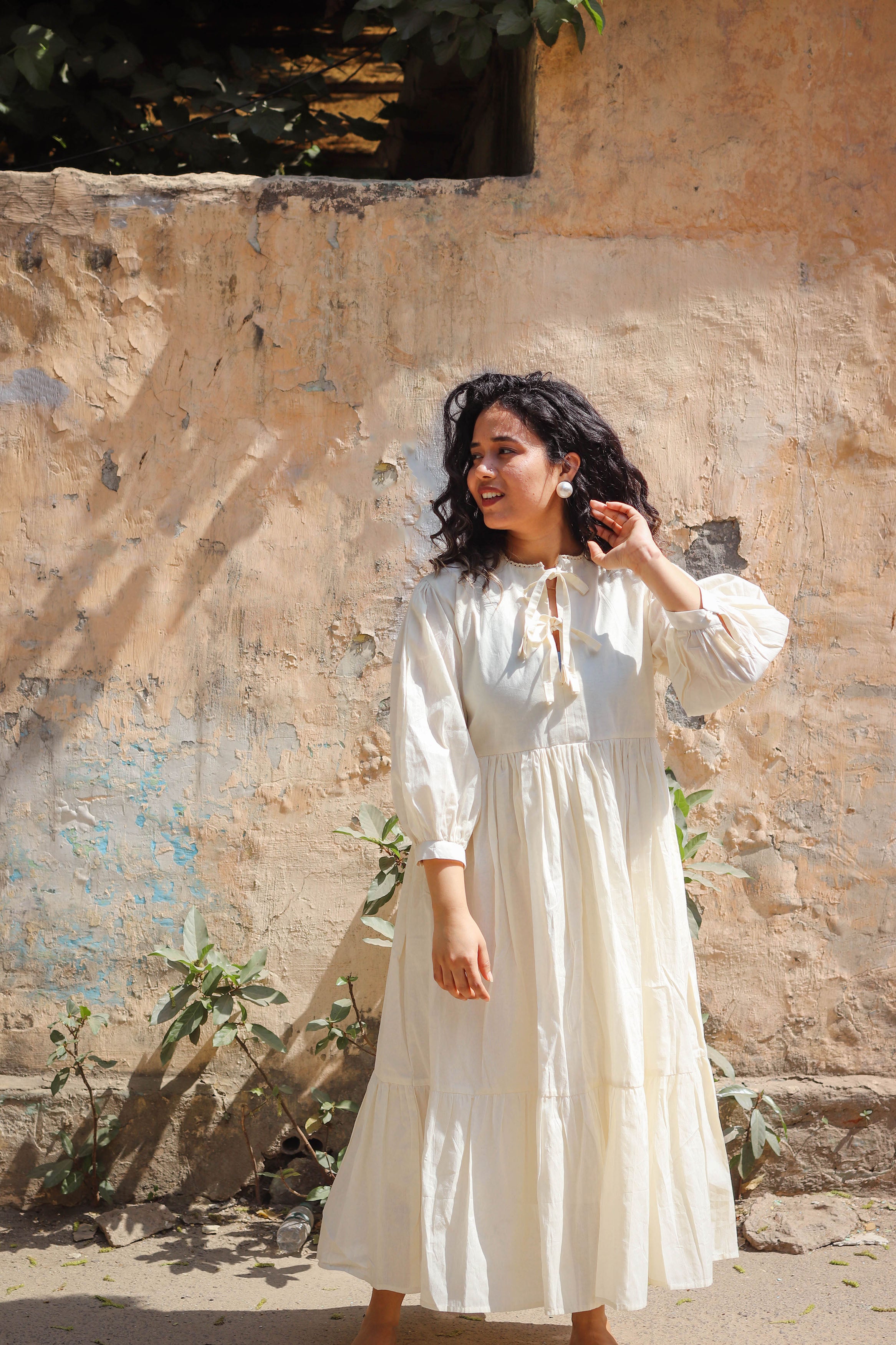 Buttercream Boho Dress