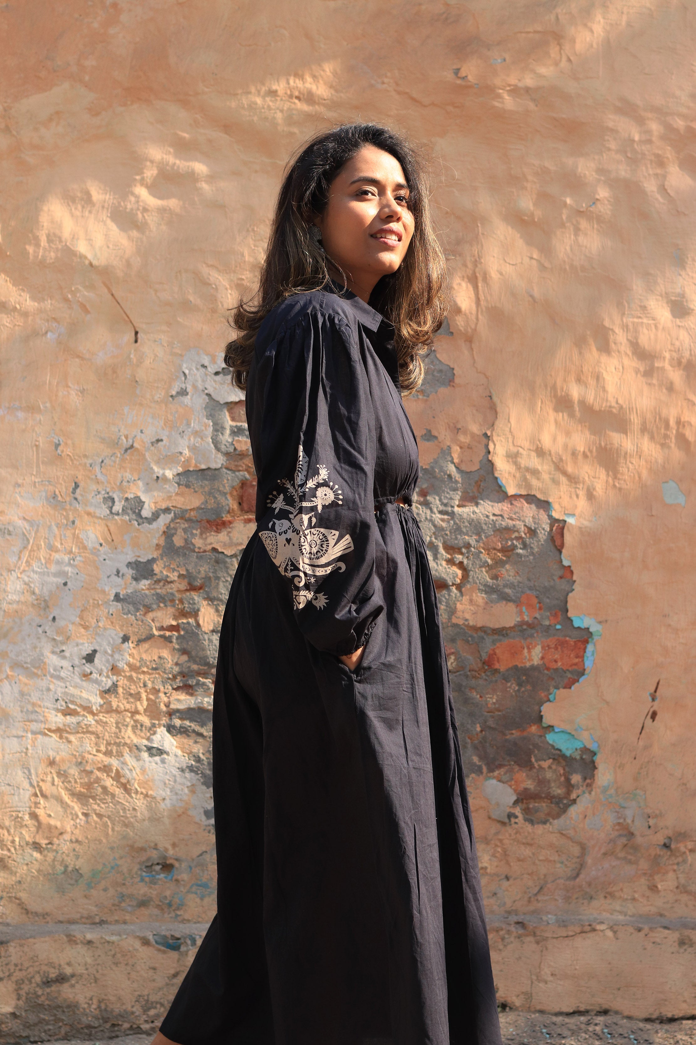 Dark Garden Noir Dress