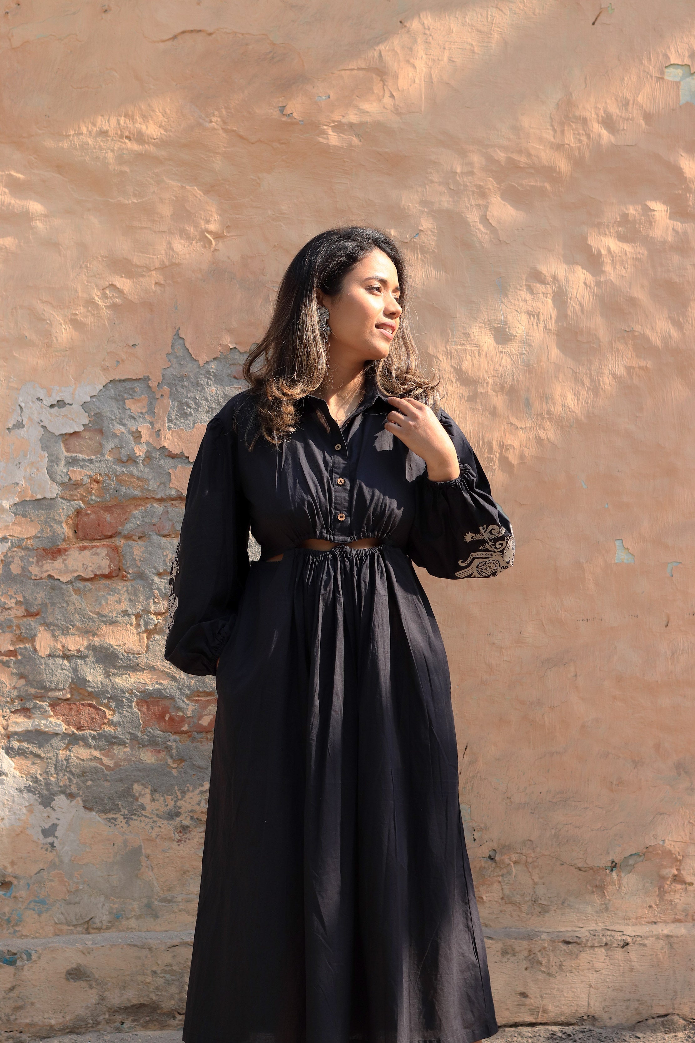 Dark Garden Noir Dress