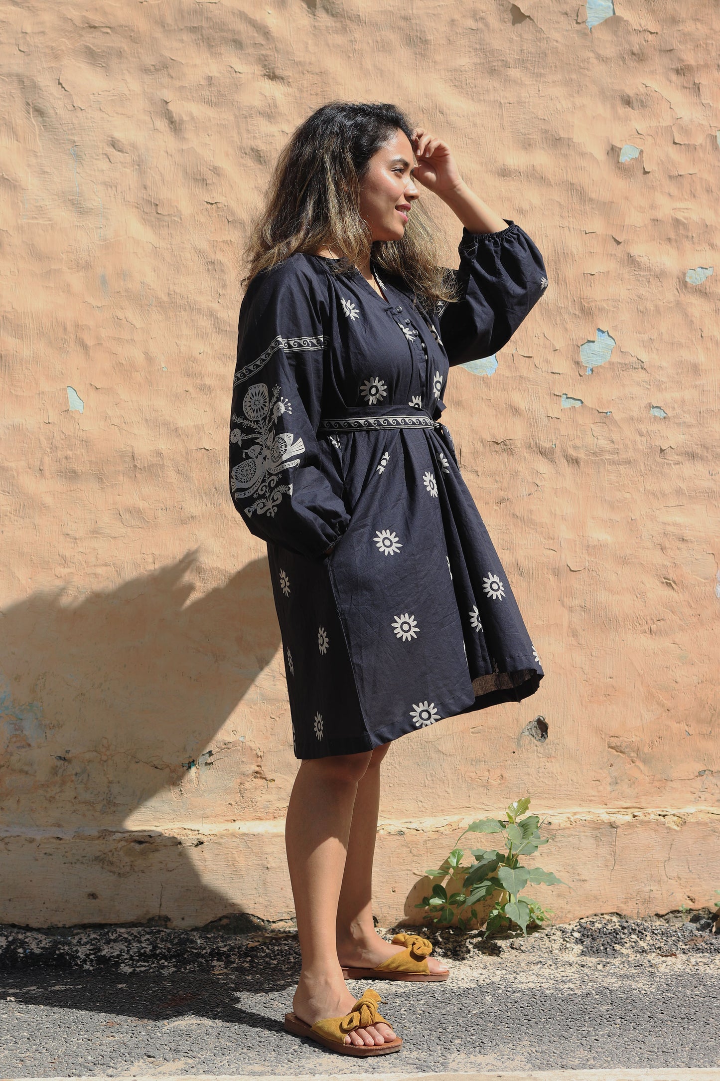 Bohemian Noir Dress