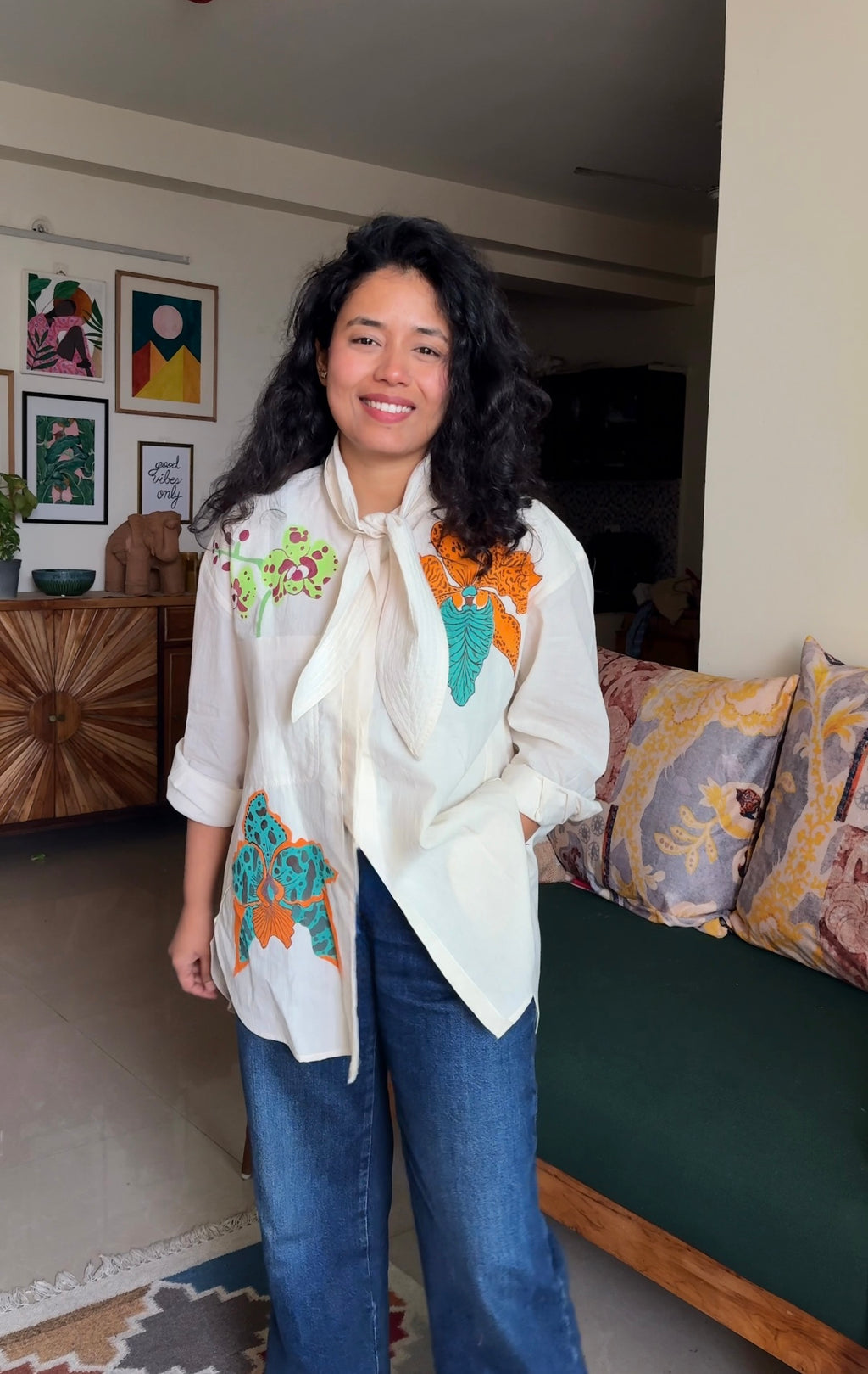 The Free Orchid Shirt