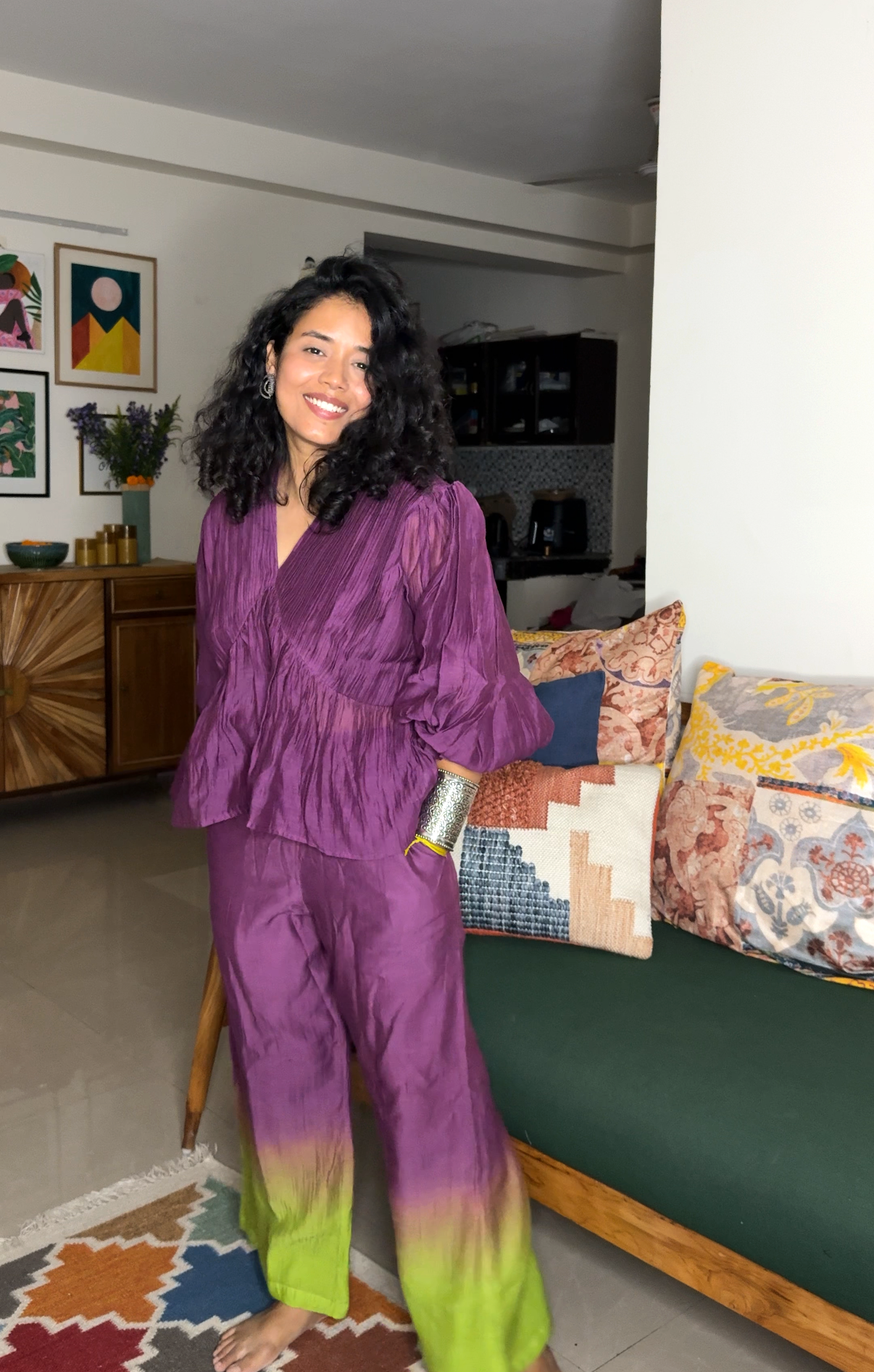 Amethyst Bohemian Co-ord Set