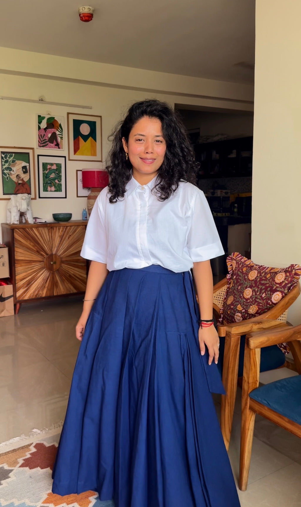 Neel Leher Statement Skirt