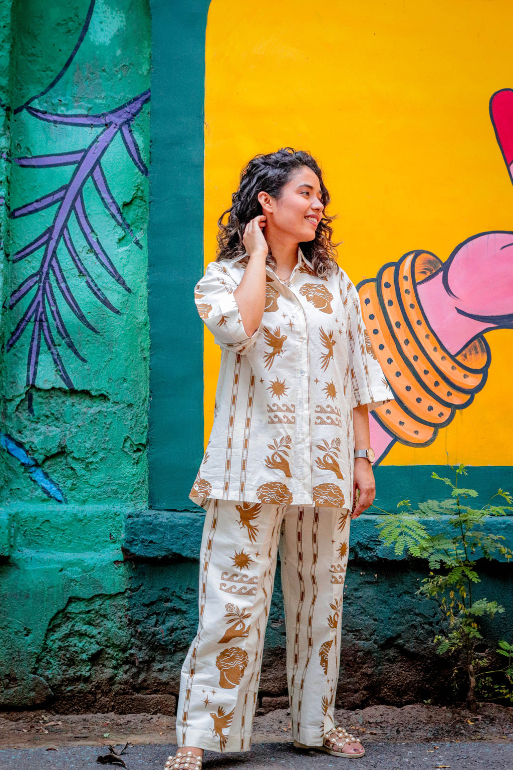 Greek Style Co-ord Set