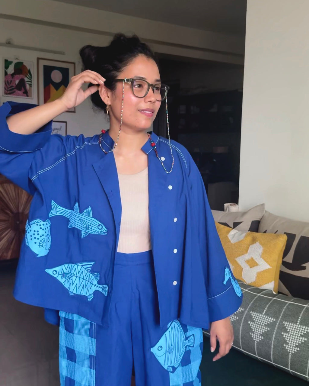 Blue Umi Shirt