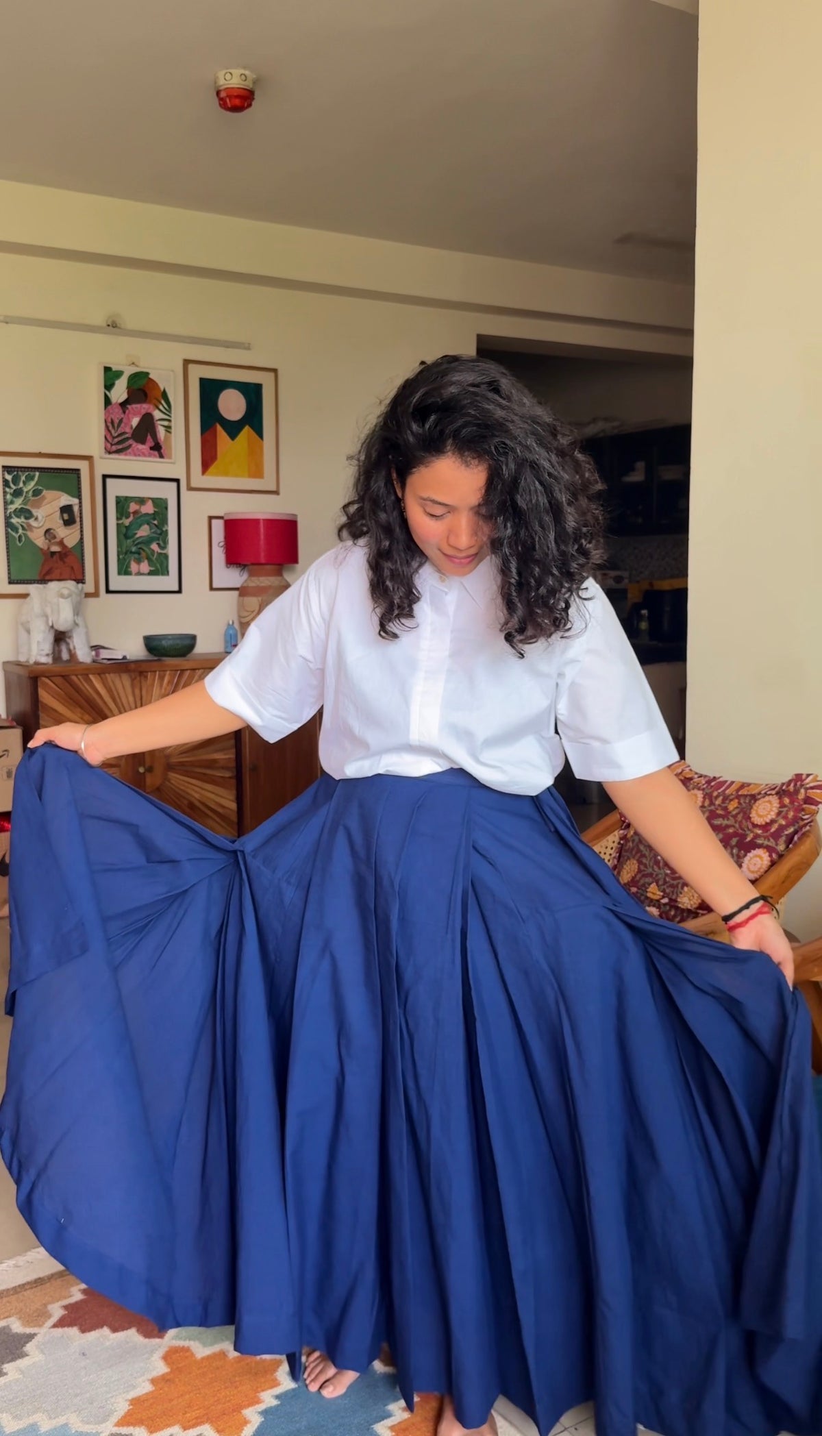 Neel Leher Statement Skirt