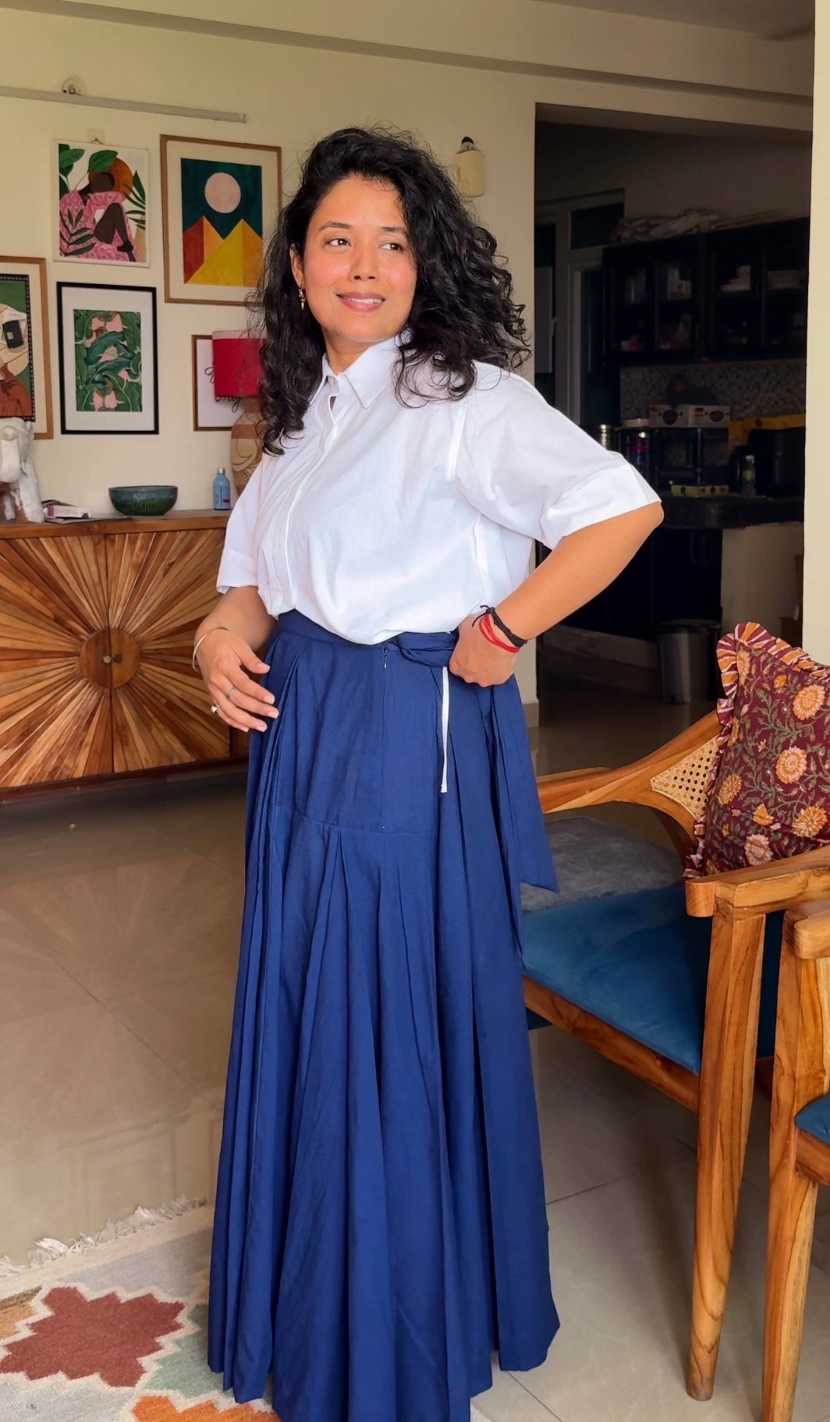 Neel Leher Statement Skirt