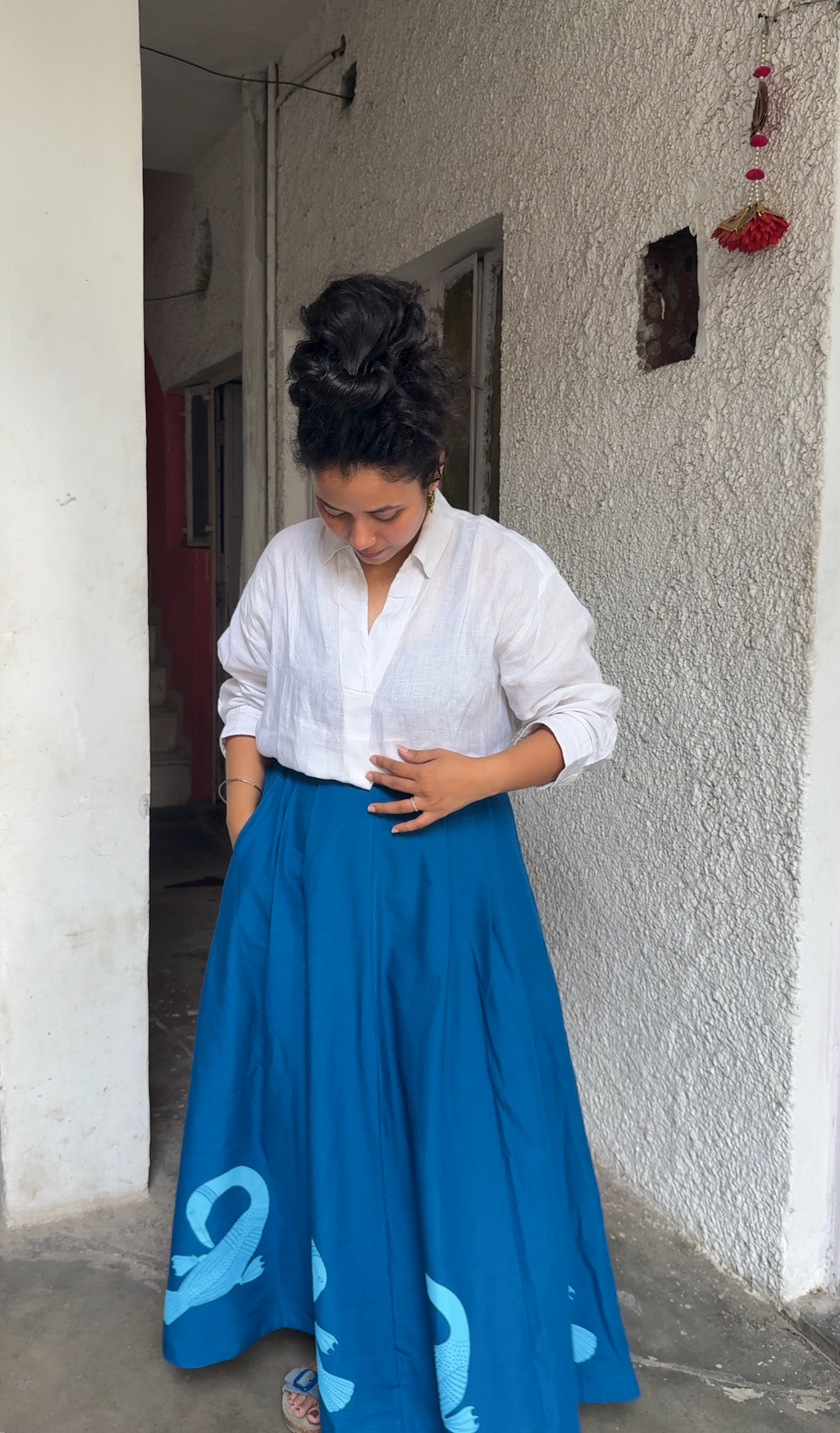 Aasma Udaan  Skirt