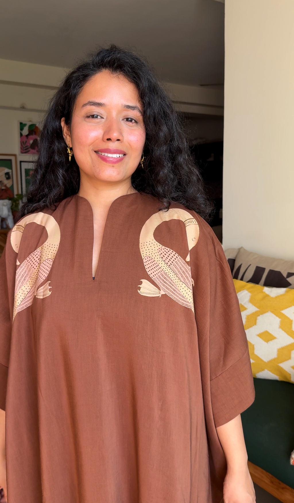 Desert Bronze Udaan Kaftan
