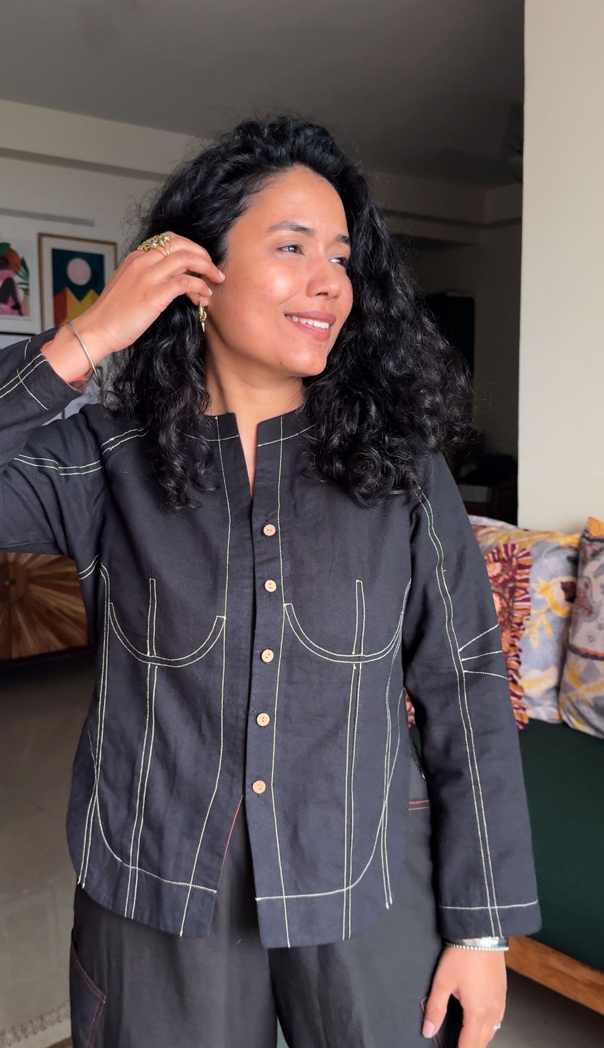 Kohra Rust Reversible Jacket