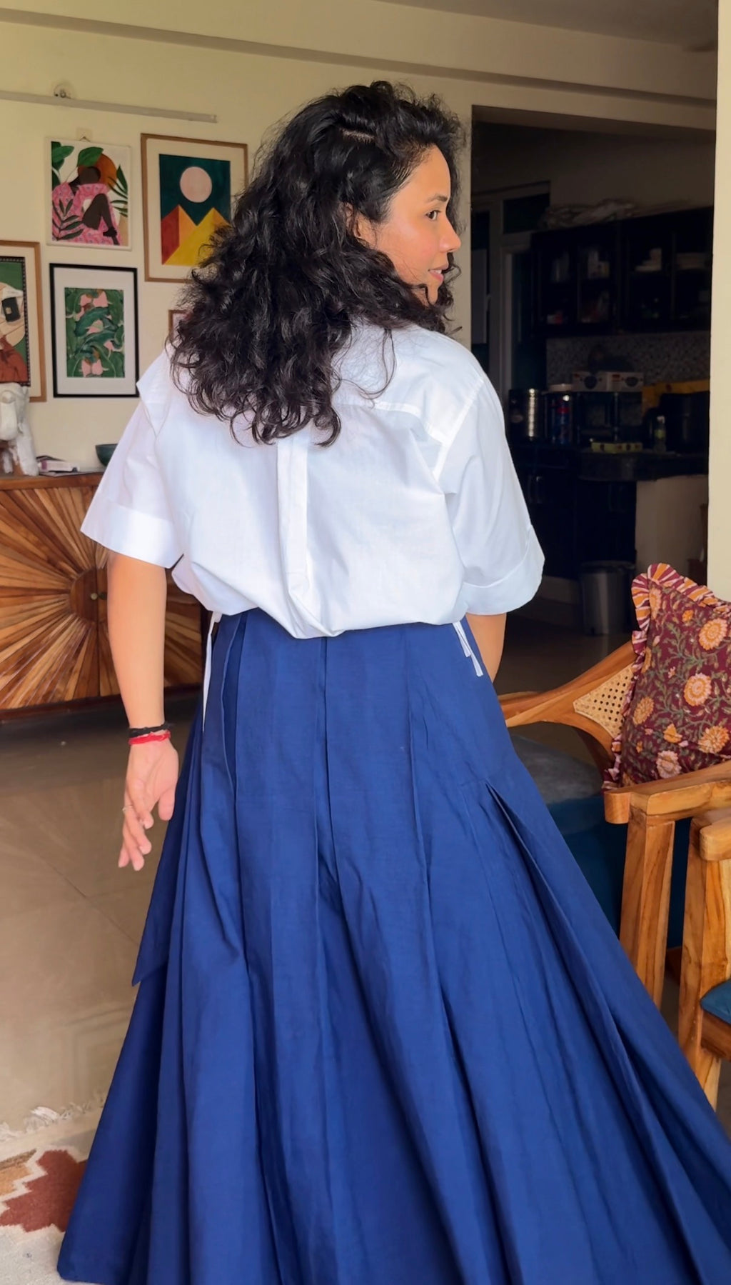 Neel Leher Statement Skirt
