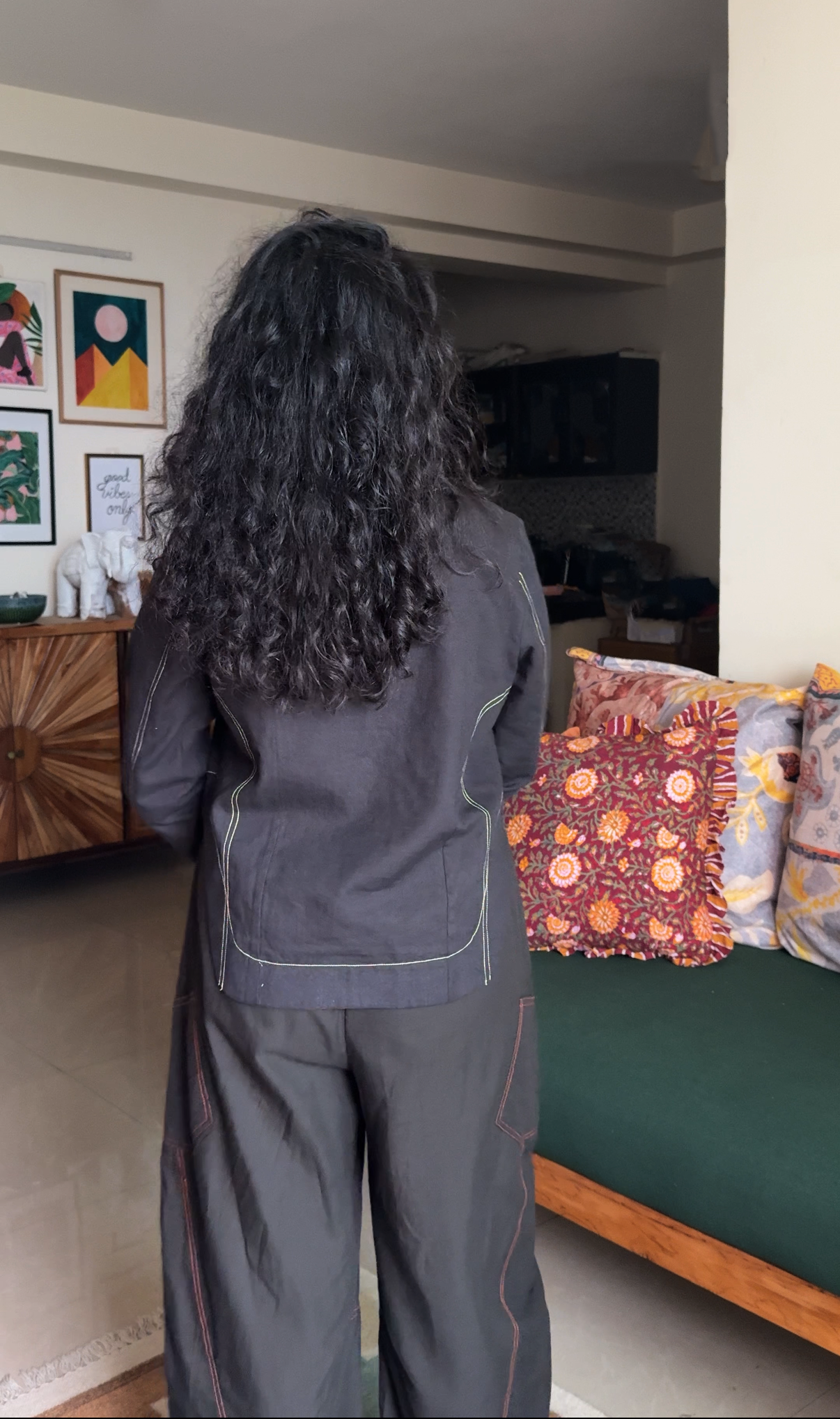 Kohra Rust Reversible Jacket