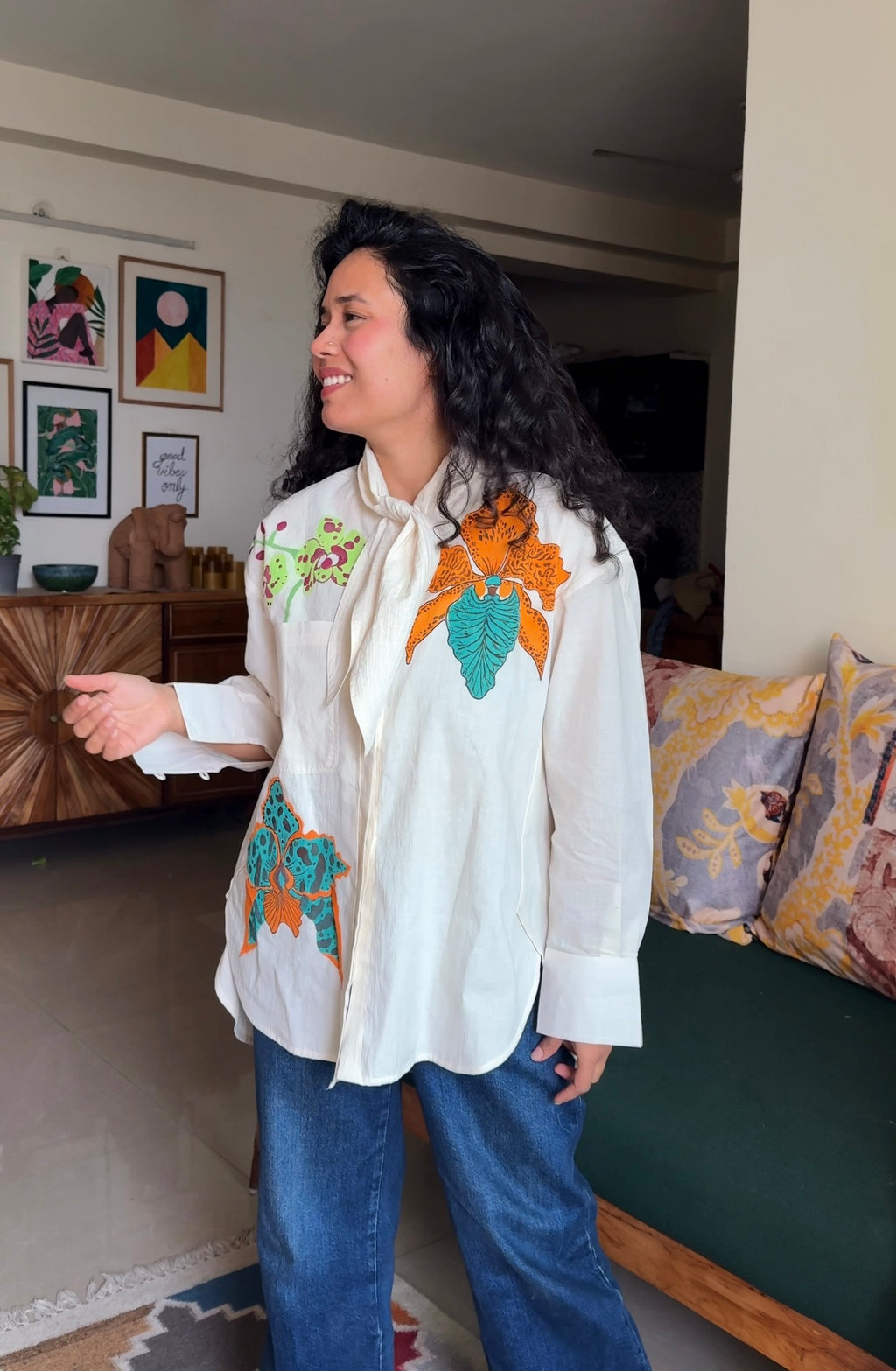 The Free Orchid Shirt