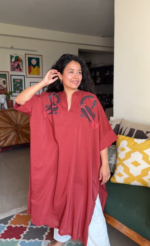 Amber Clay Udaan Kaftan