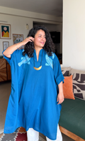 Cobalt Night Udaan Kaftan