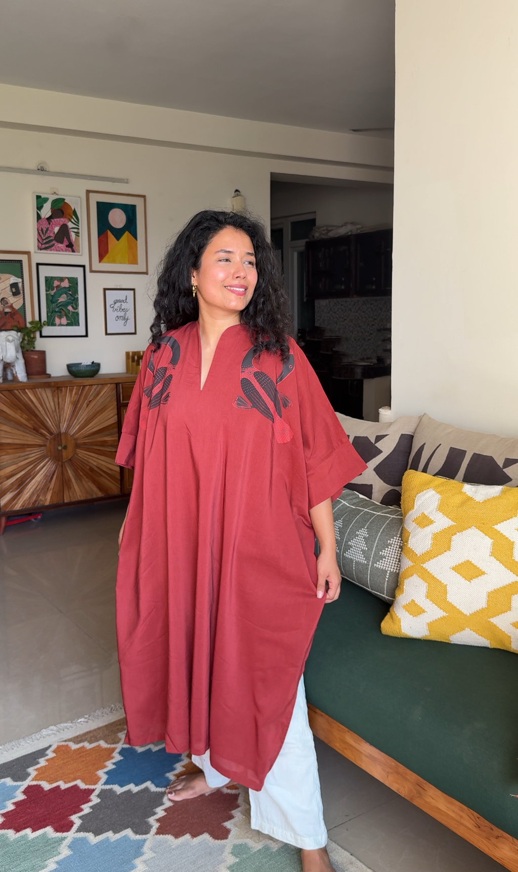 Amber Clay Udaan Kaftan