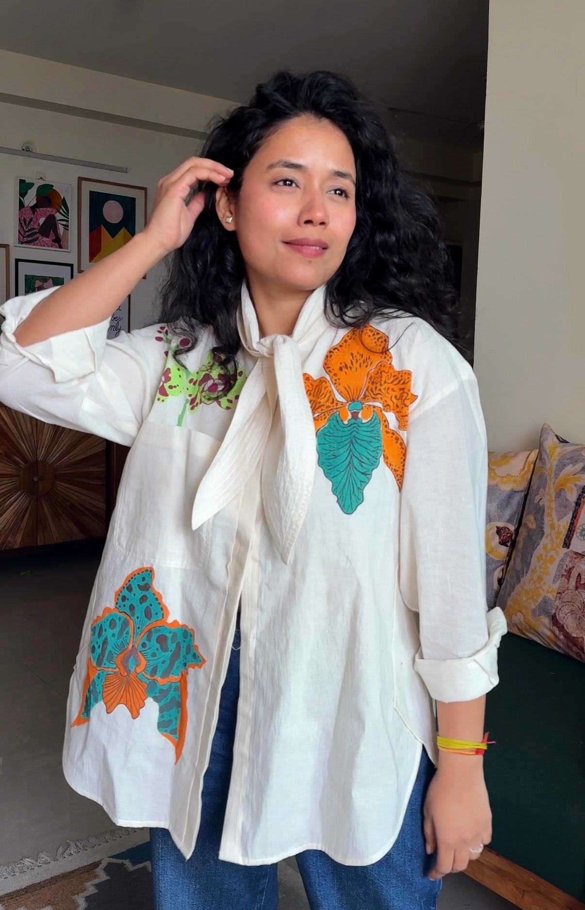 The Free Orchid Shirt