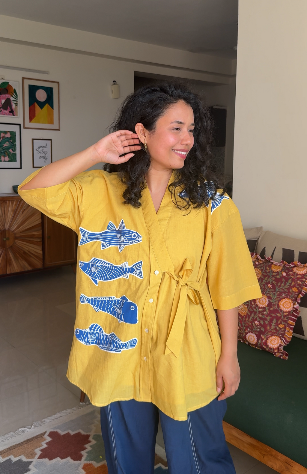 Konkan Coast Wrap Shirt