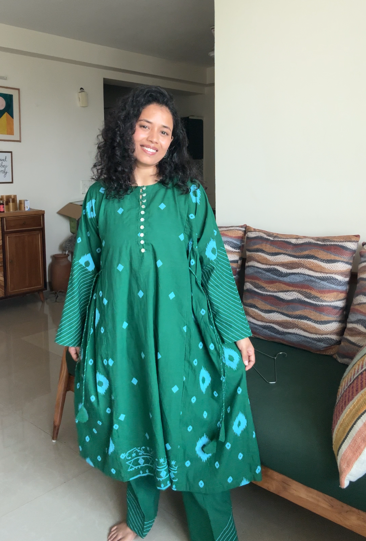 Forest Fern Banjara Co-ord Set