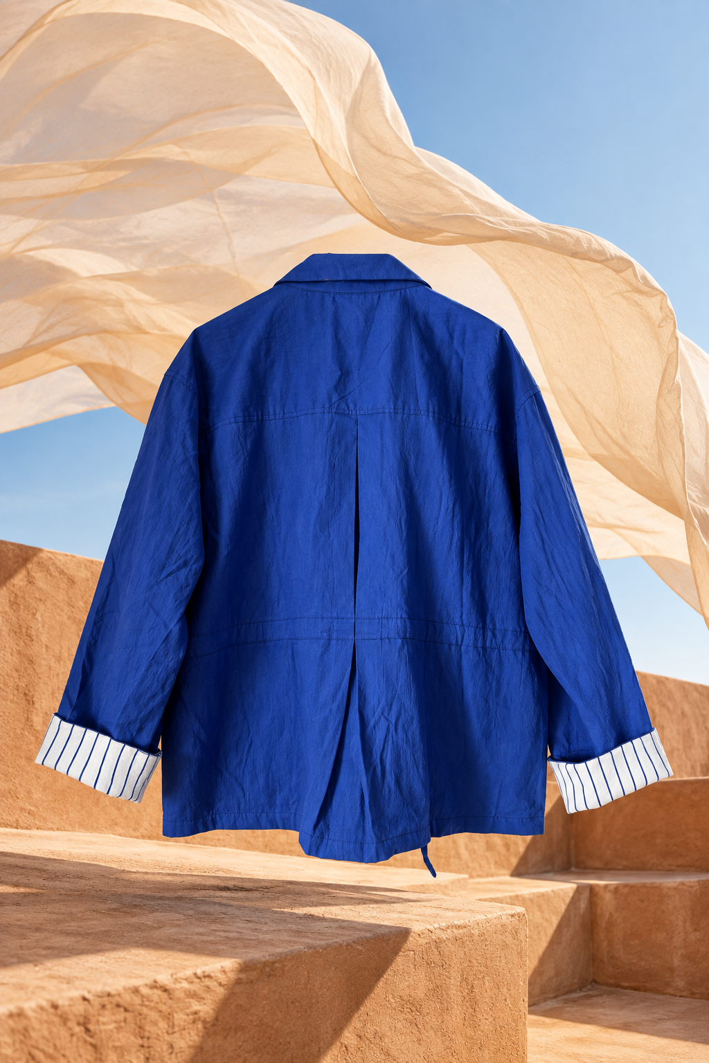 Blue Holiday Summer Jacket