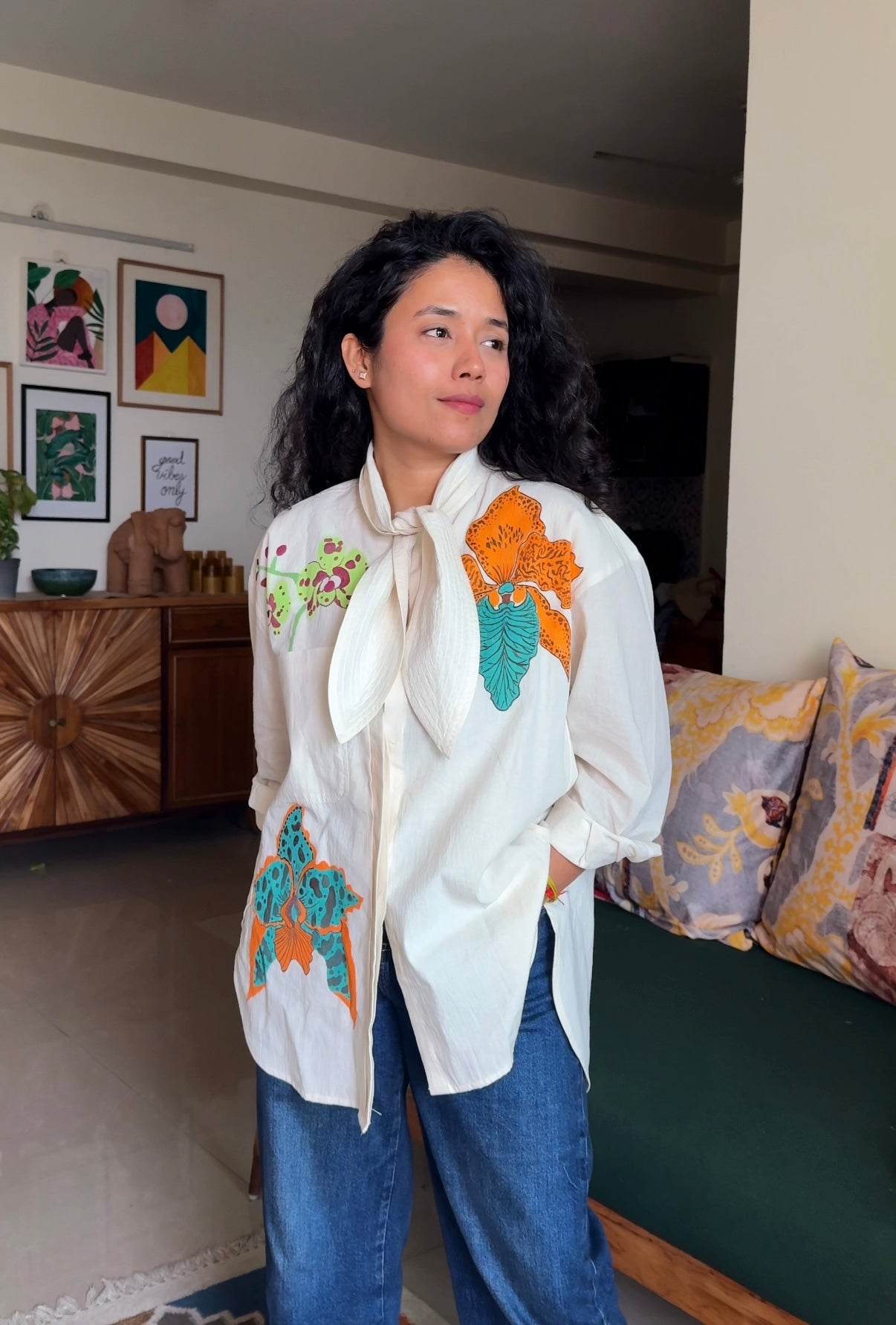 The Free Orchid Shirt