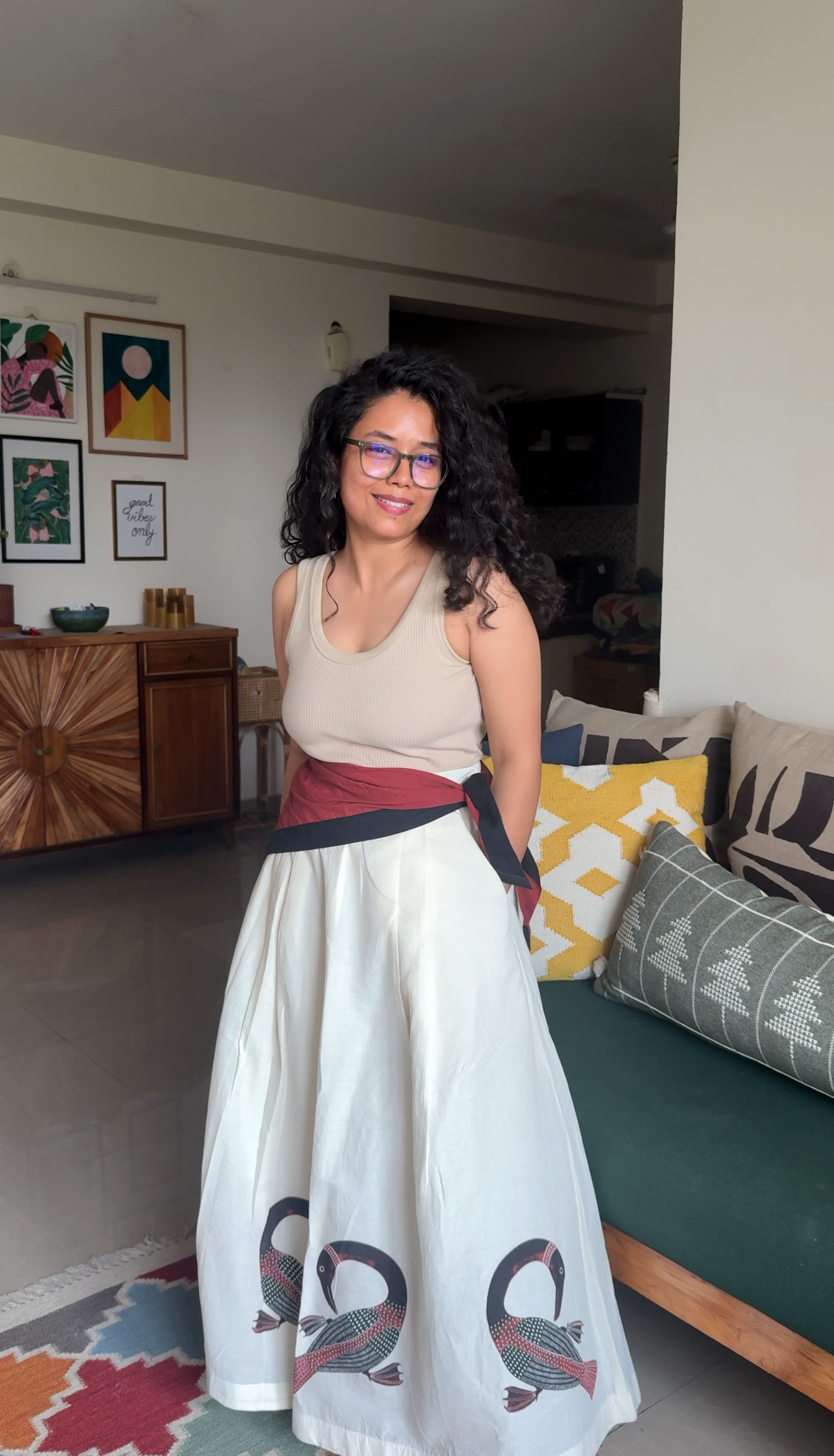 Ivory Heritage Udaan  Skirt