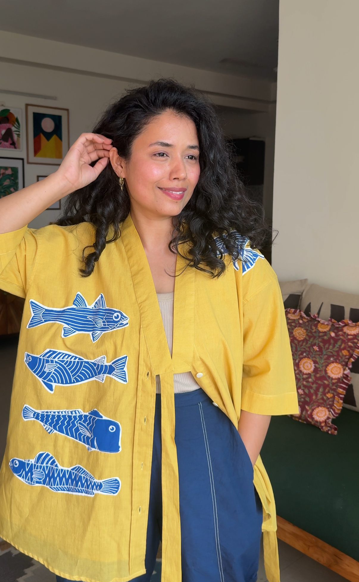 Konkan Coast Wrap Shirt