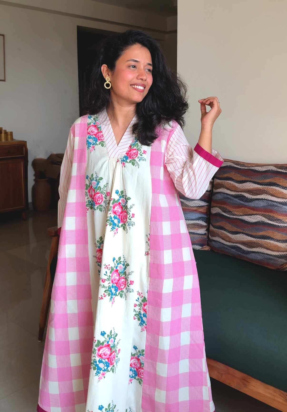 Heritage Check Co-ord Set