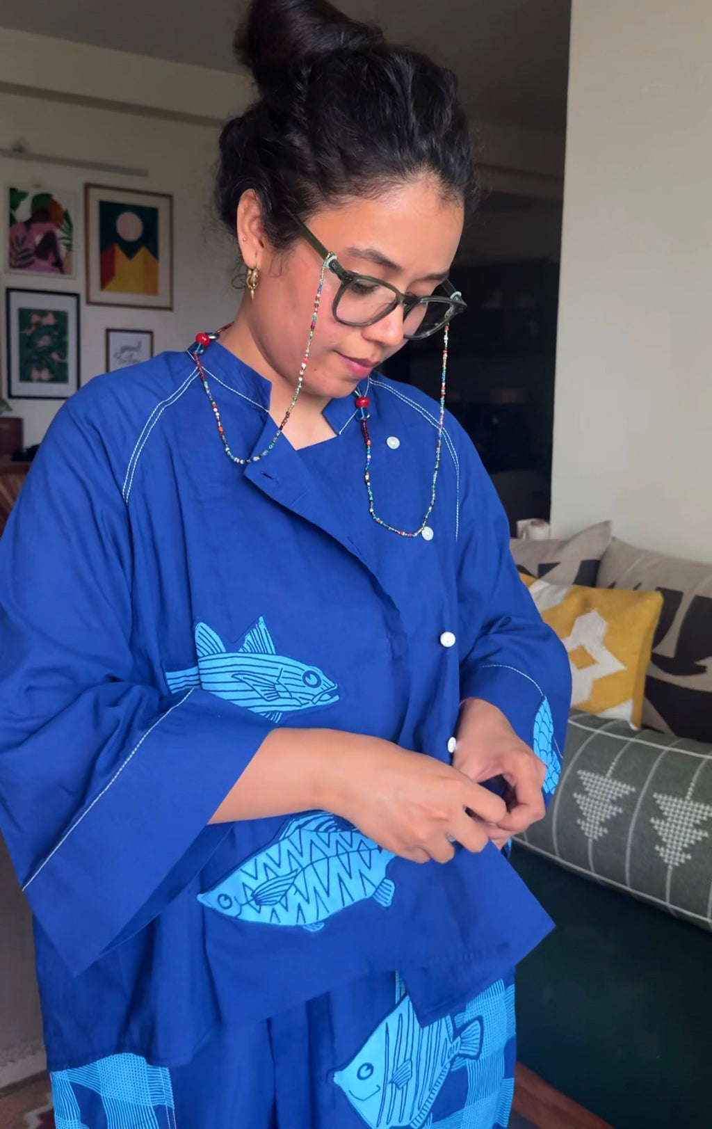 Blue Umi Shirt