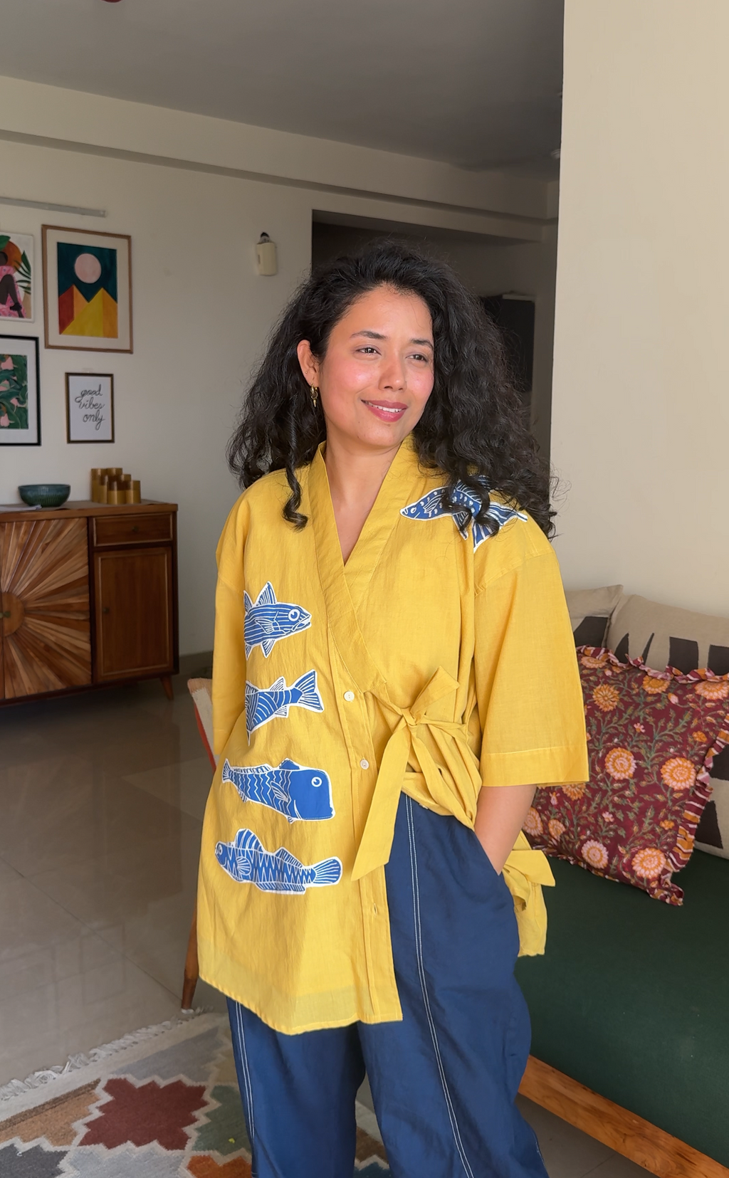 Konkan Coast Wrap Shirt