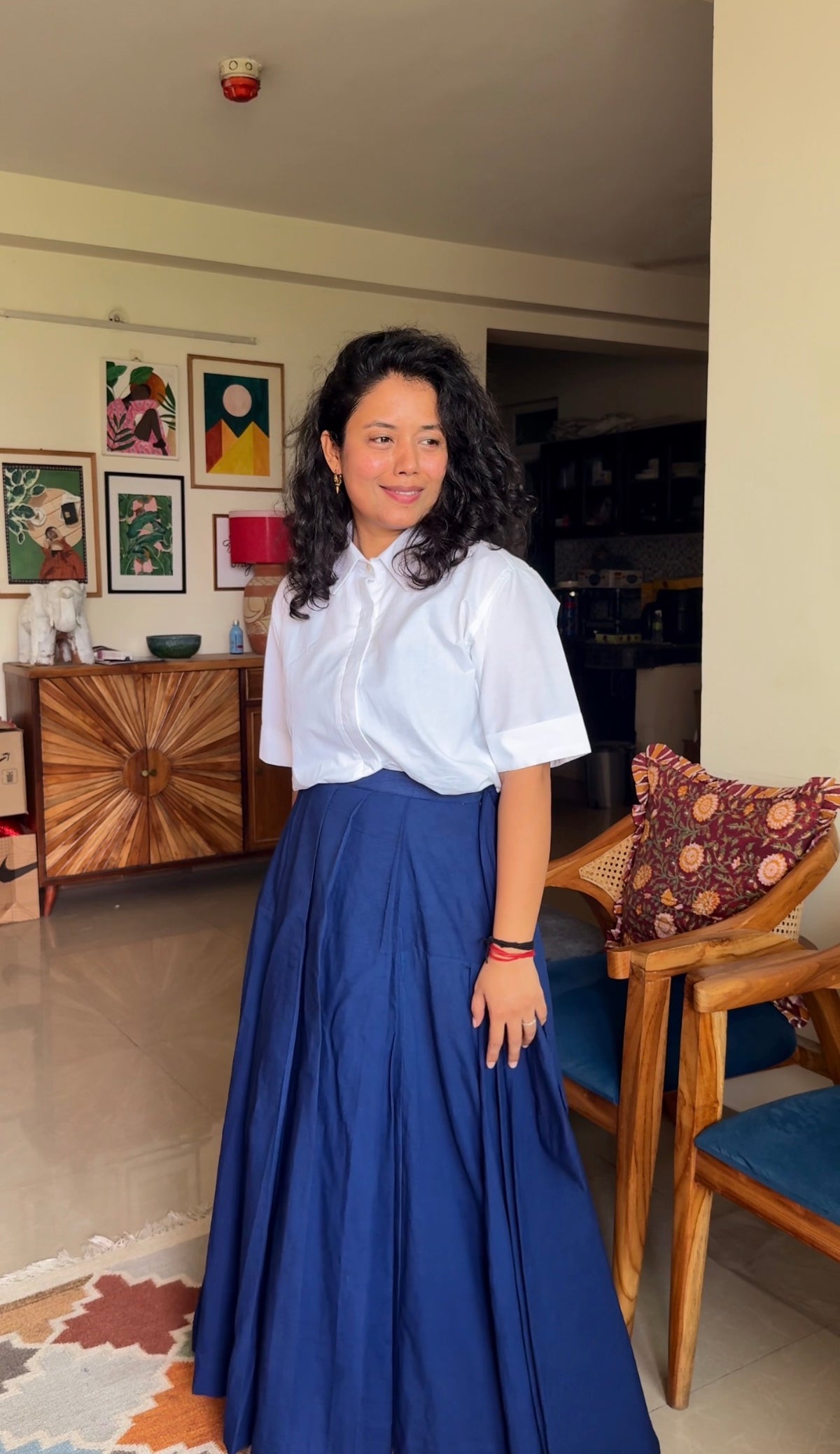 Neel Leher Statement Skirt