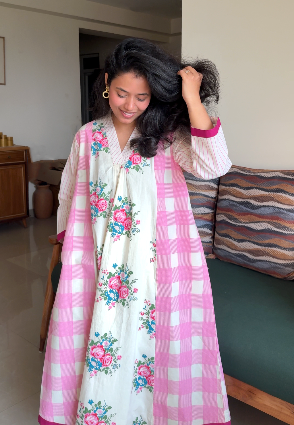 Heritage Check Co-ord Set