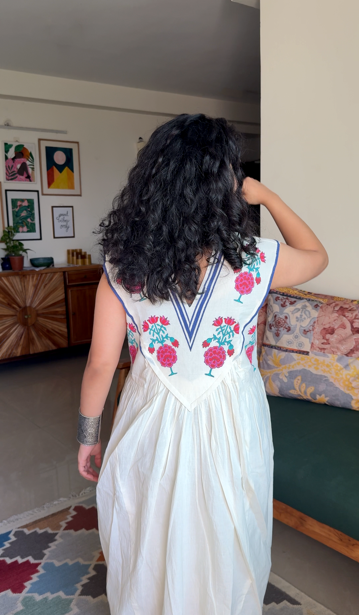 Rosette Meadow Dress