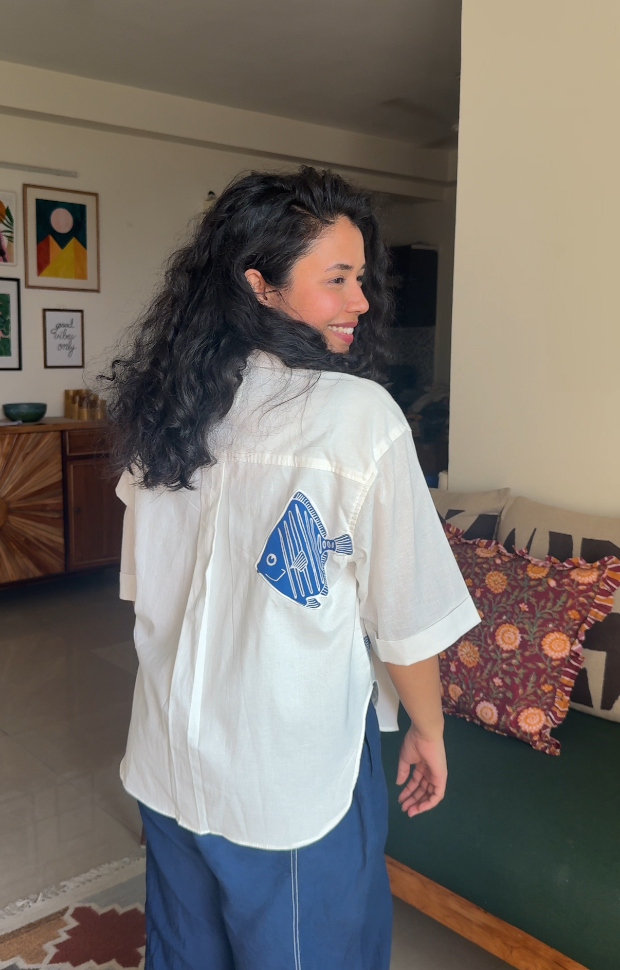 Pondicherry Postcard Shirt