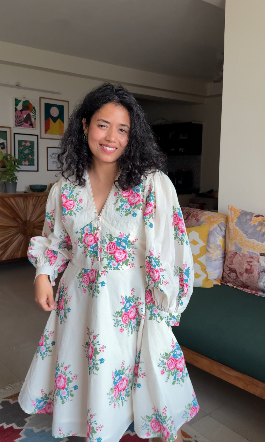 Indie Bloom Bohemian Dress