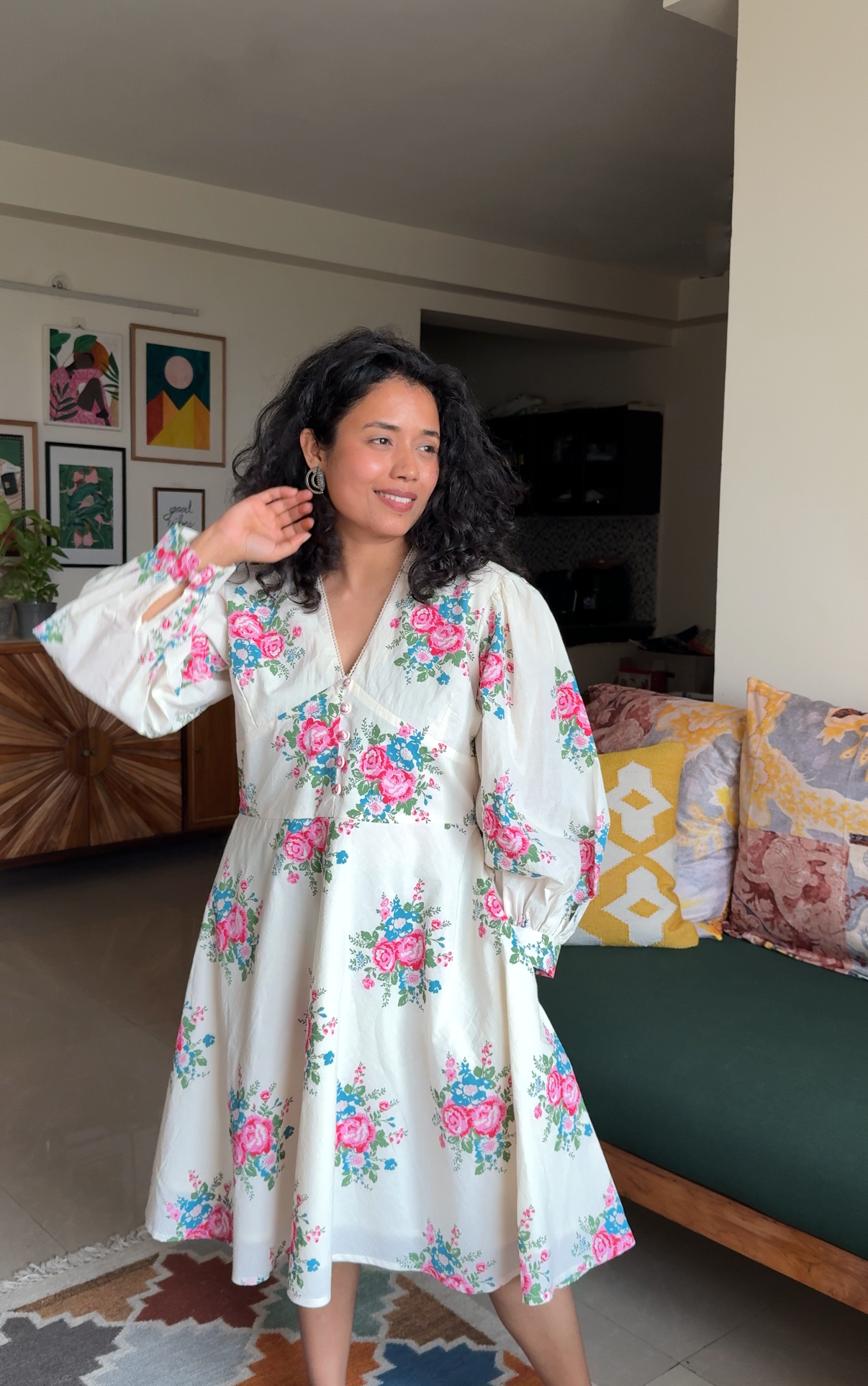 Indie Bloom Bohemian Dress