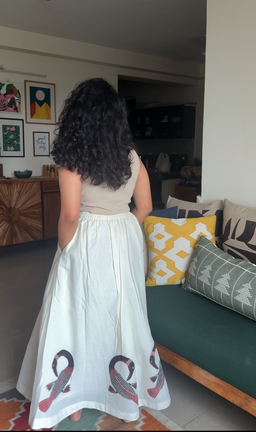 Ivory Heritage Udaan  Skirt