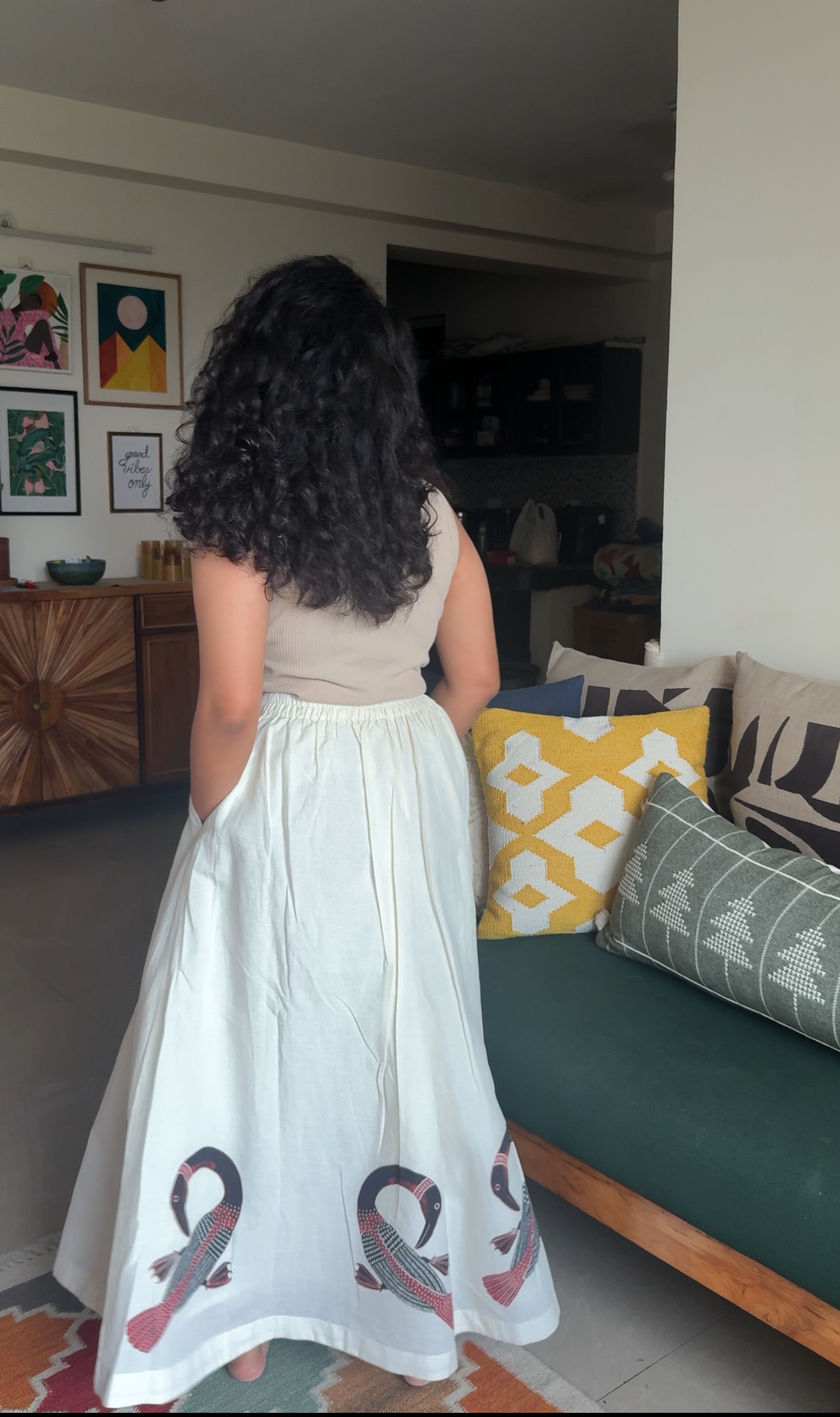 Ivory Heritage Udaan  Skirt