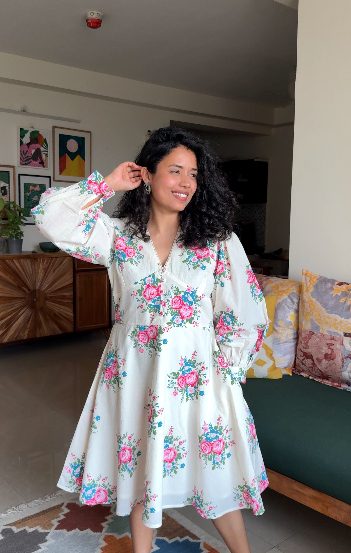 Indie Bloom Bohemian Dress